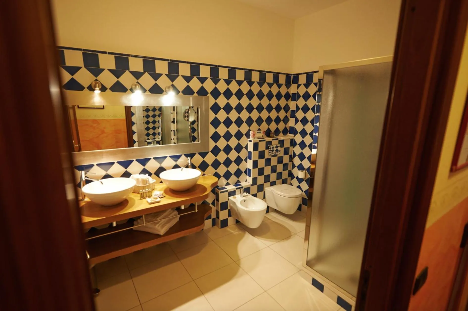 Bathroom in Felicin - Ristorante Albergo "Dimora Storica"