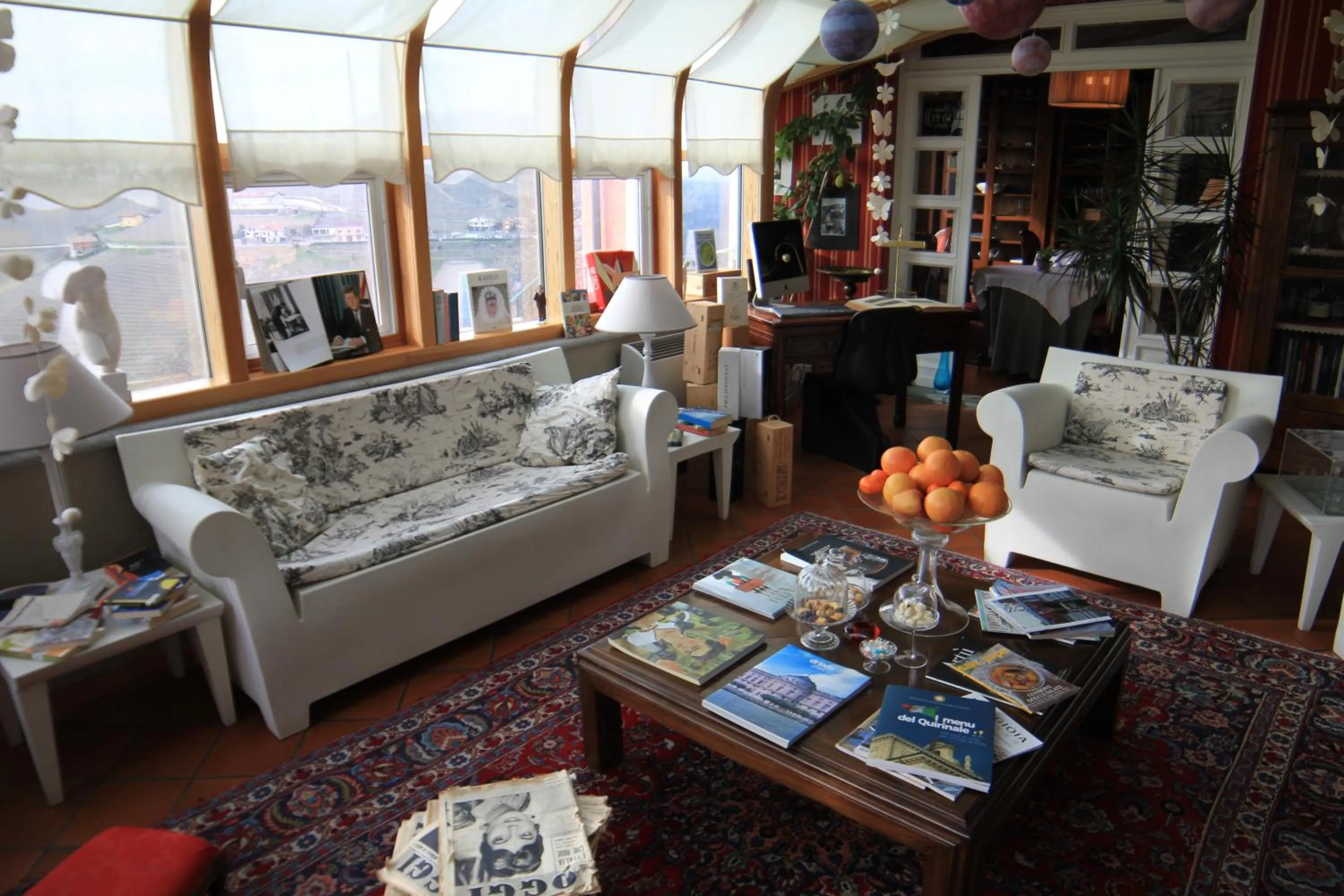 Communal lounge/ TV room in Felicin - Ristorante Albergo "Dimora Storica"