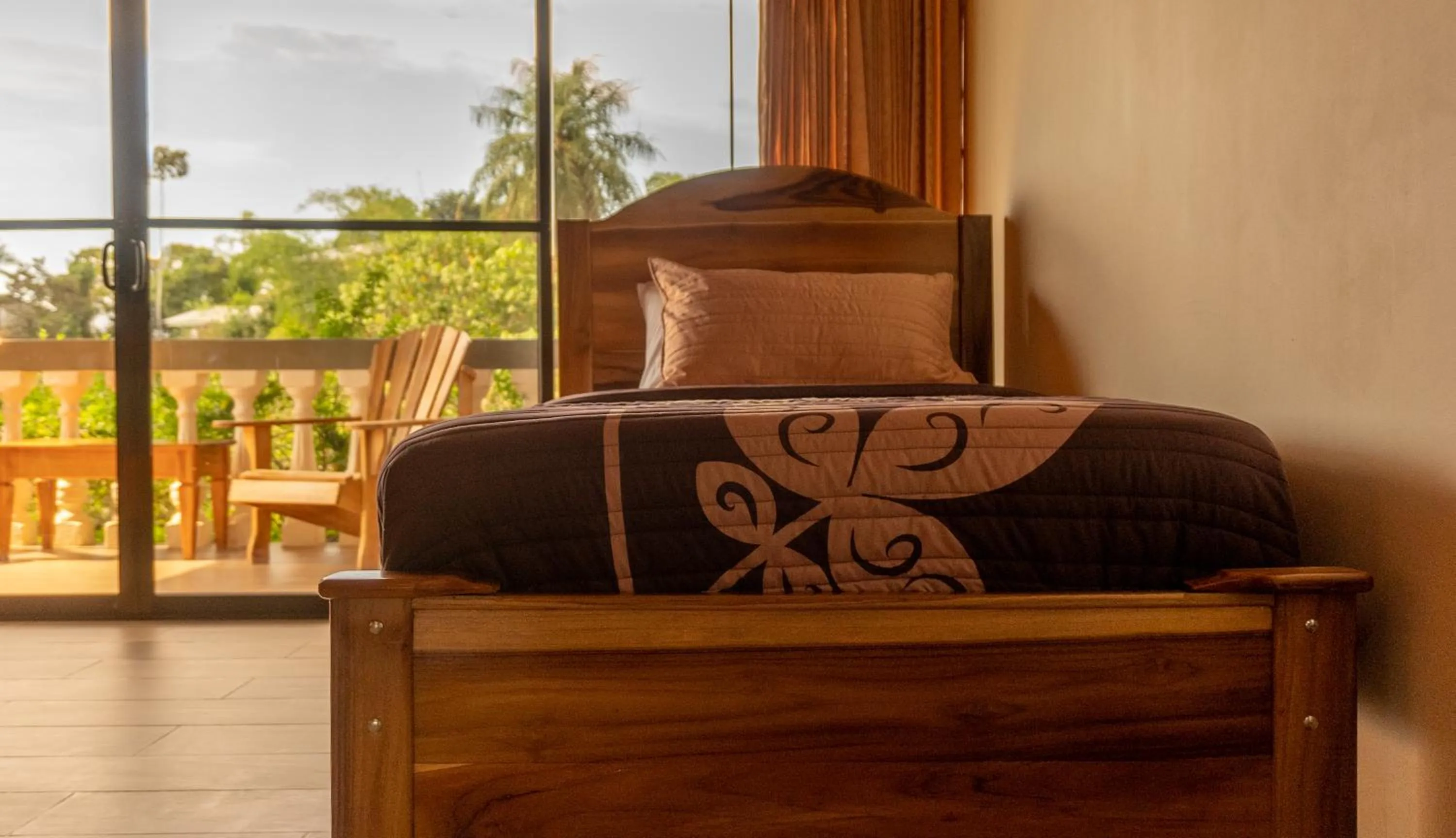 Bed in Jacamar Corcovado Drake Bay