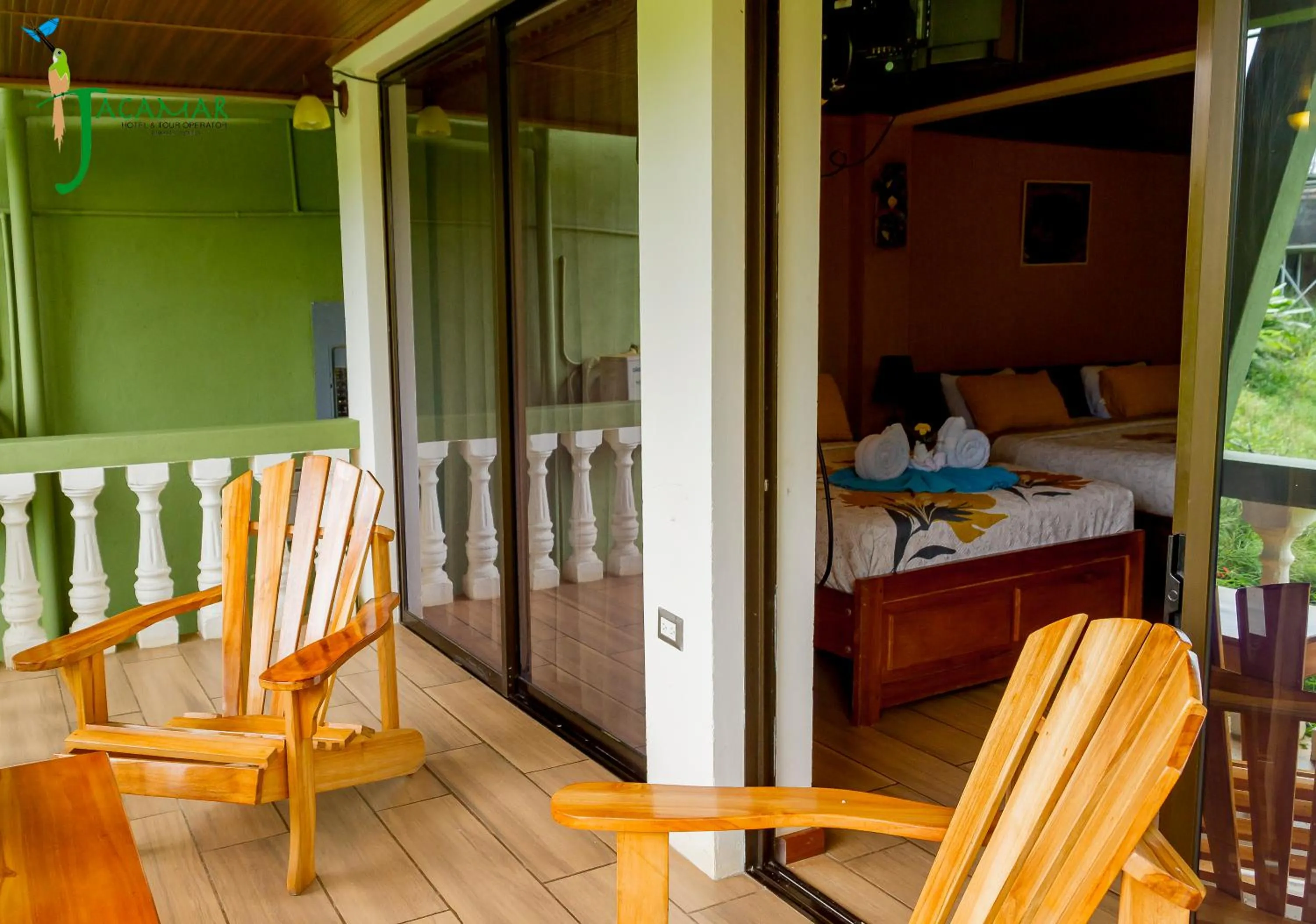 Bed in Jacamar Corcovado Drake Bay