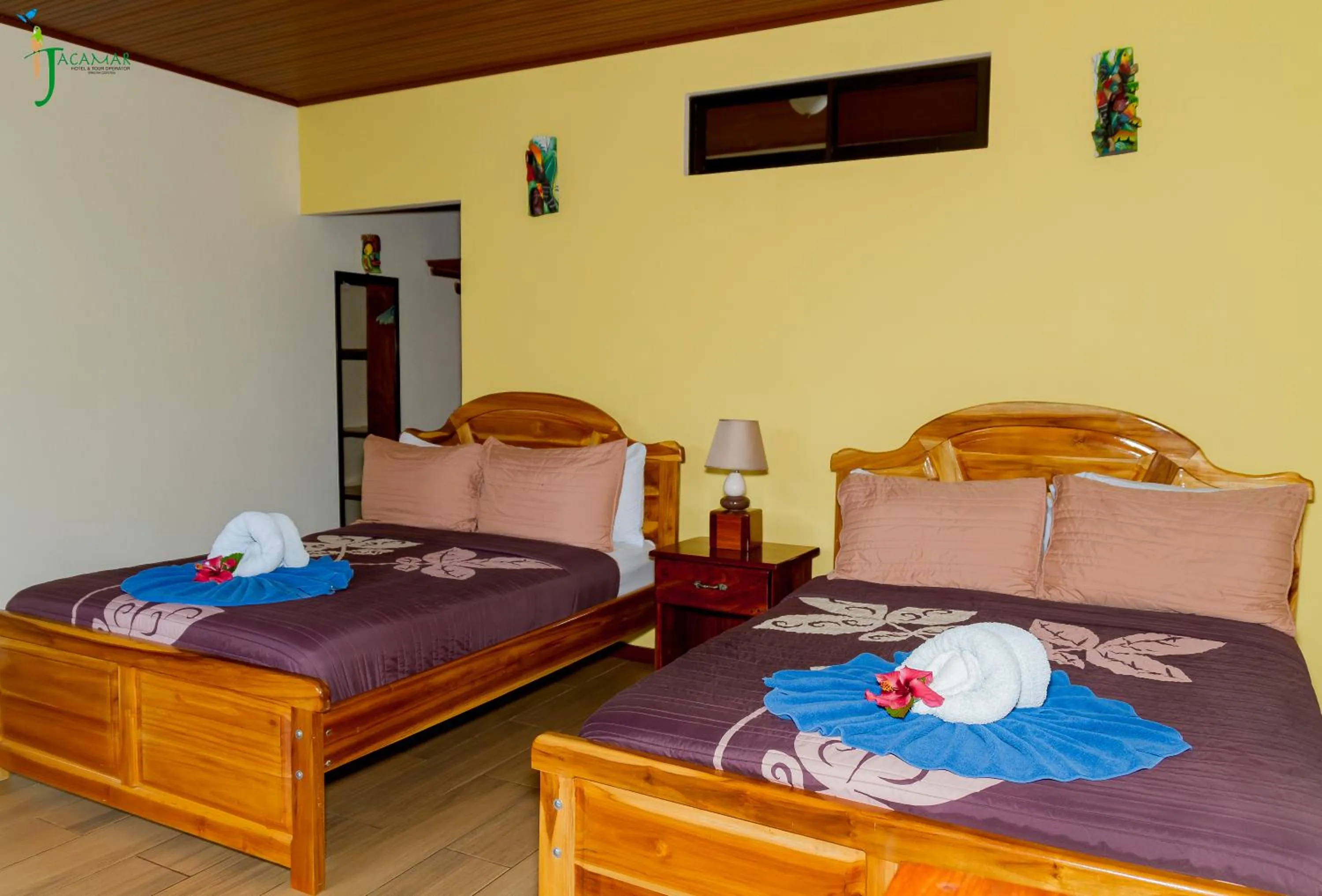 Bed in Jacamar Corcovado Drake Bay
