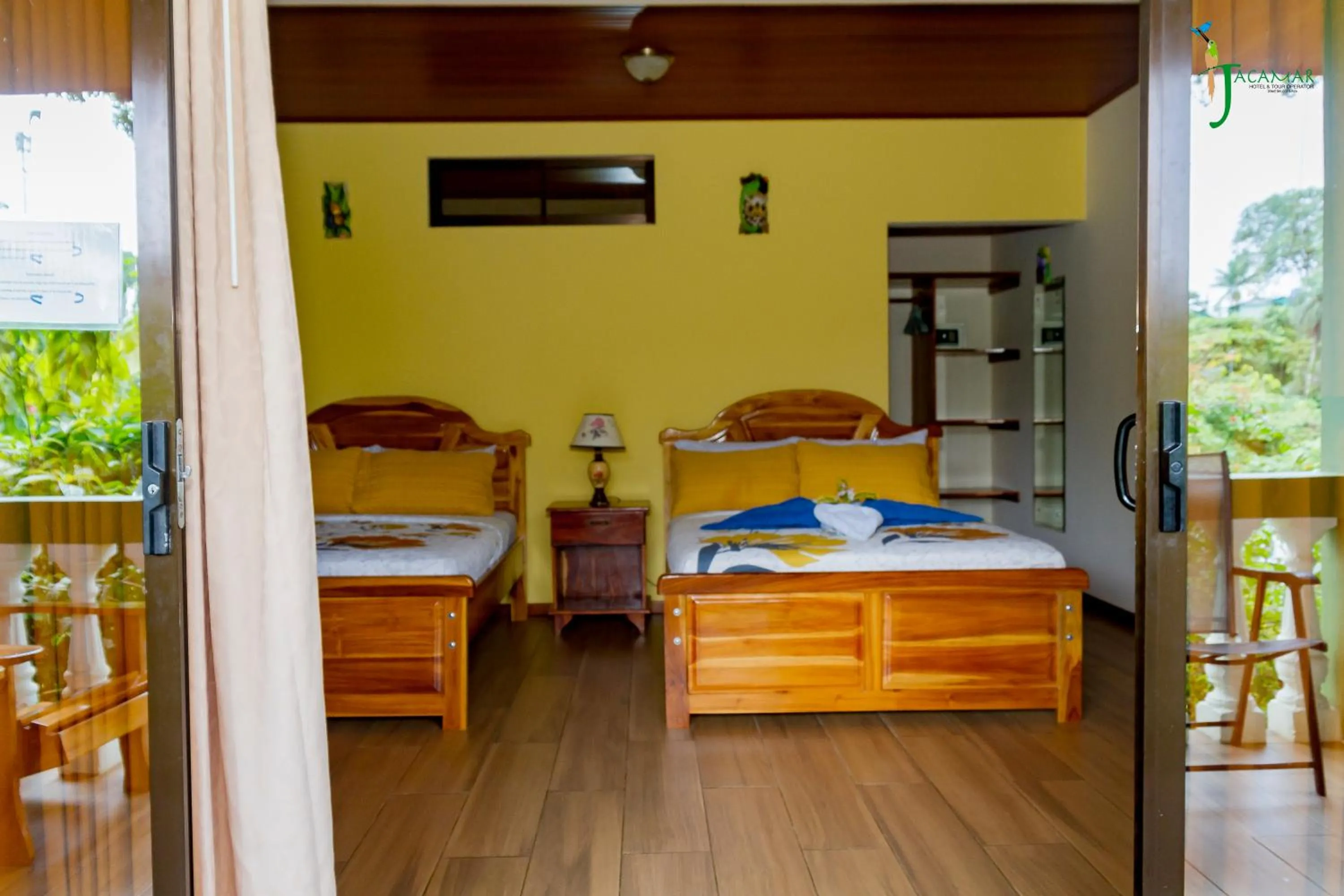 Bed in Jacamar Corcovado Drake Bay