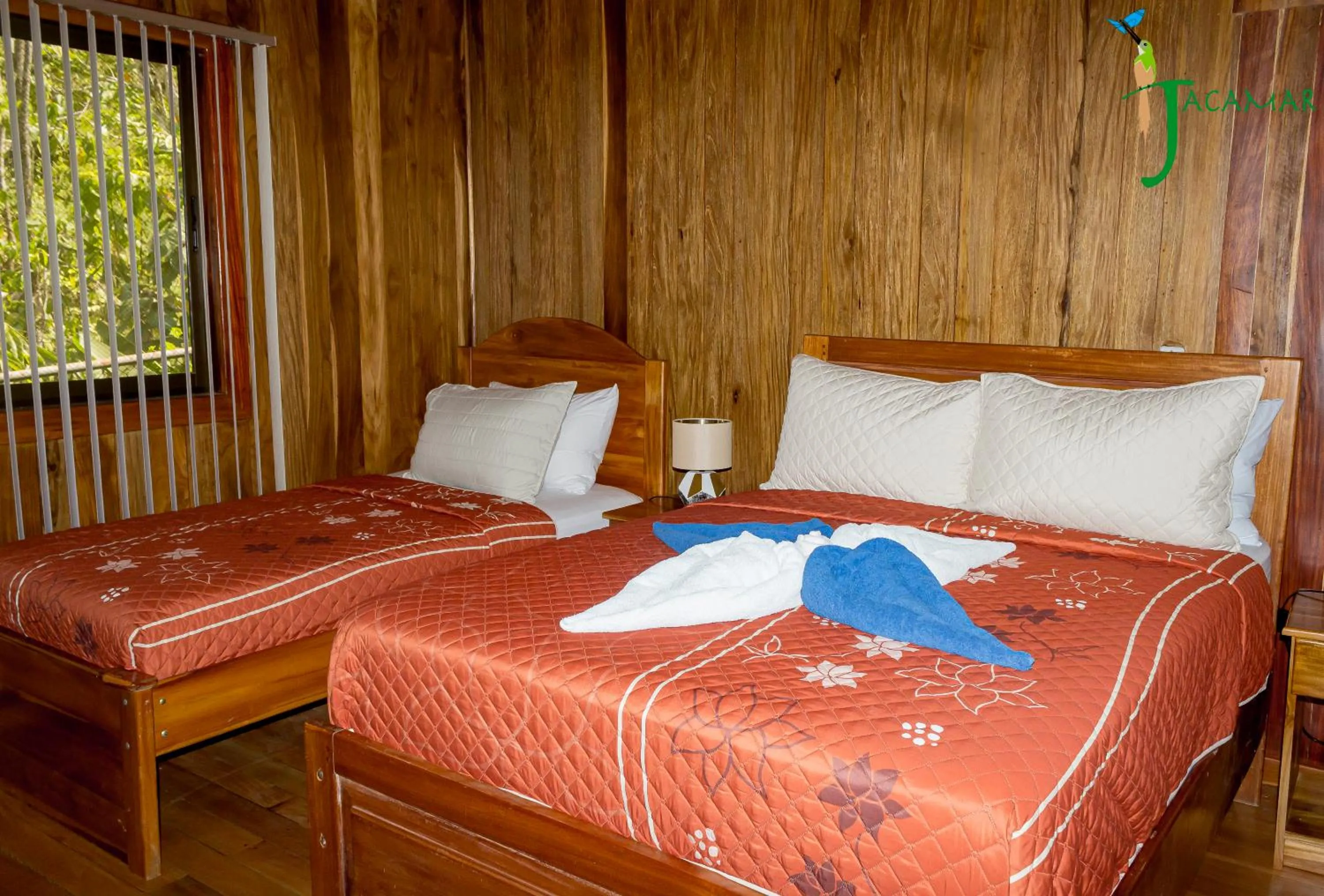 Bed in Jacamar Corcovado Drake Bay
