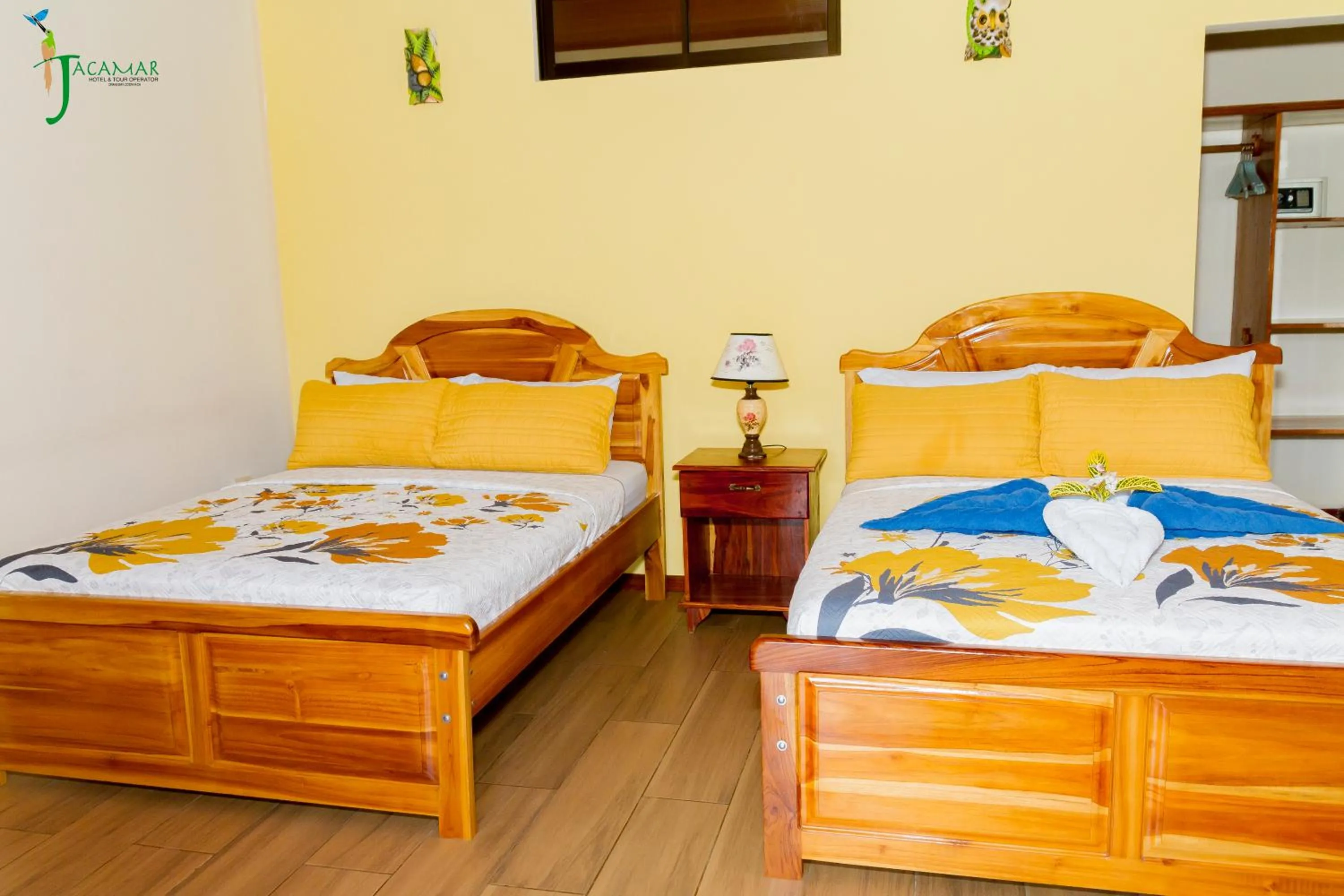 Bed in Jacamar Corcovado Drake Bay