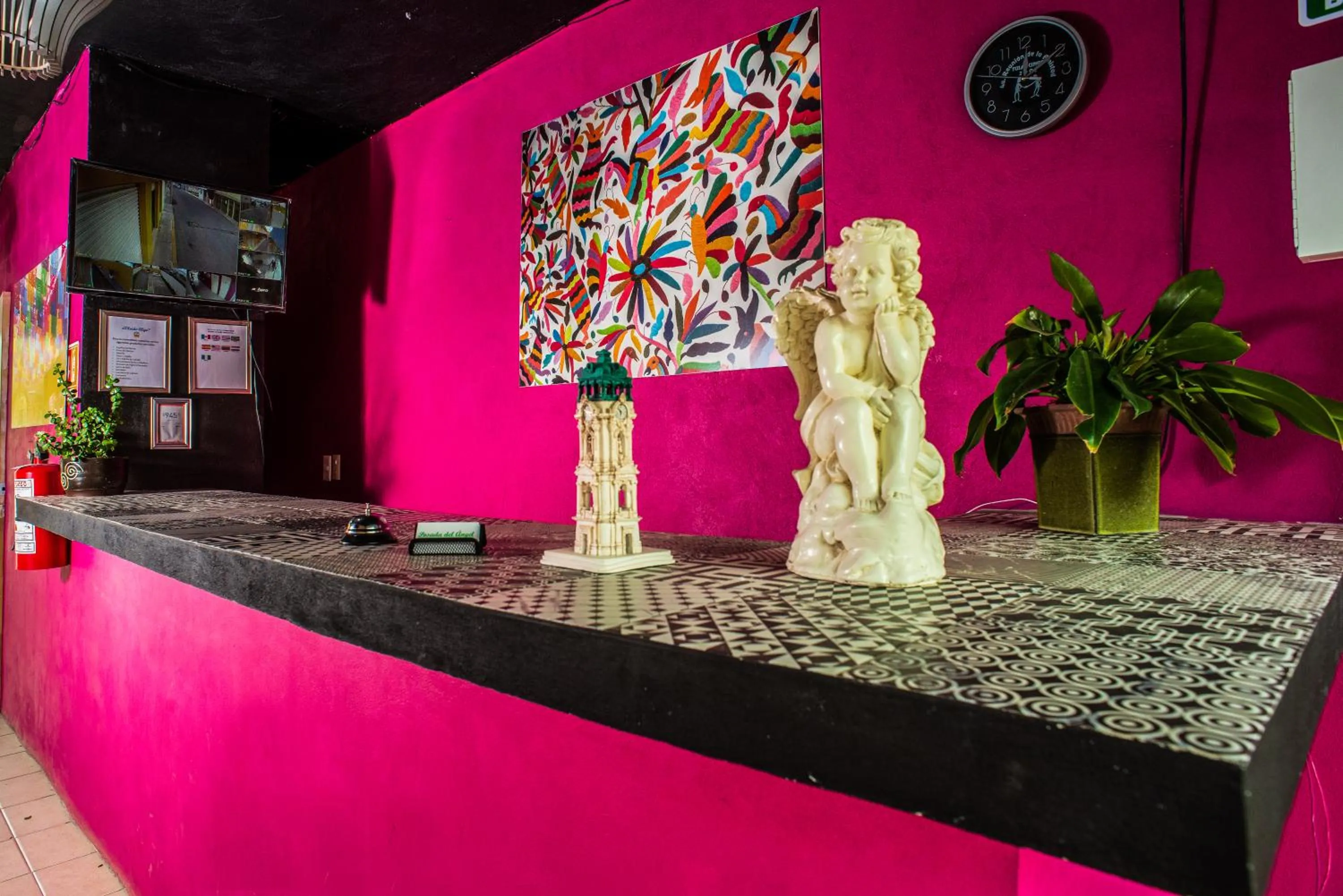 Lobby or reception in Posada del Ángel