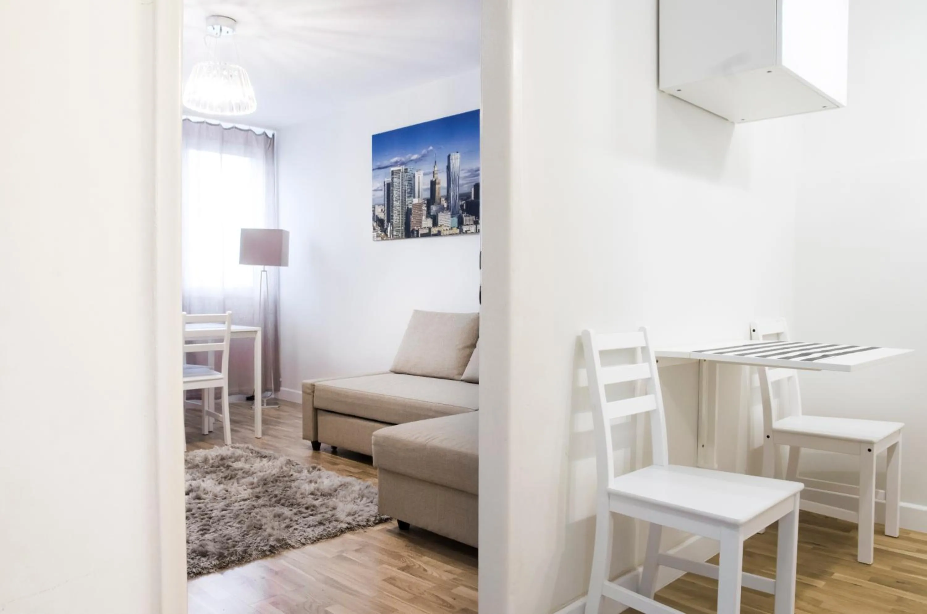 Living room in Hosapartments City Center