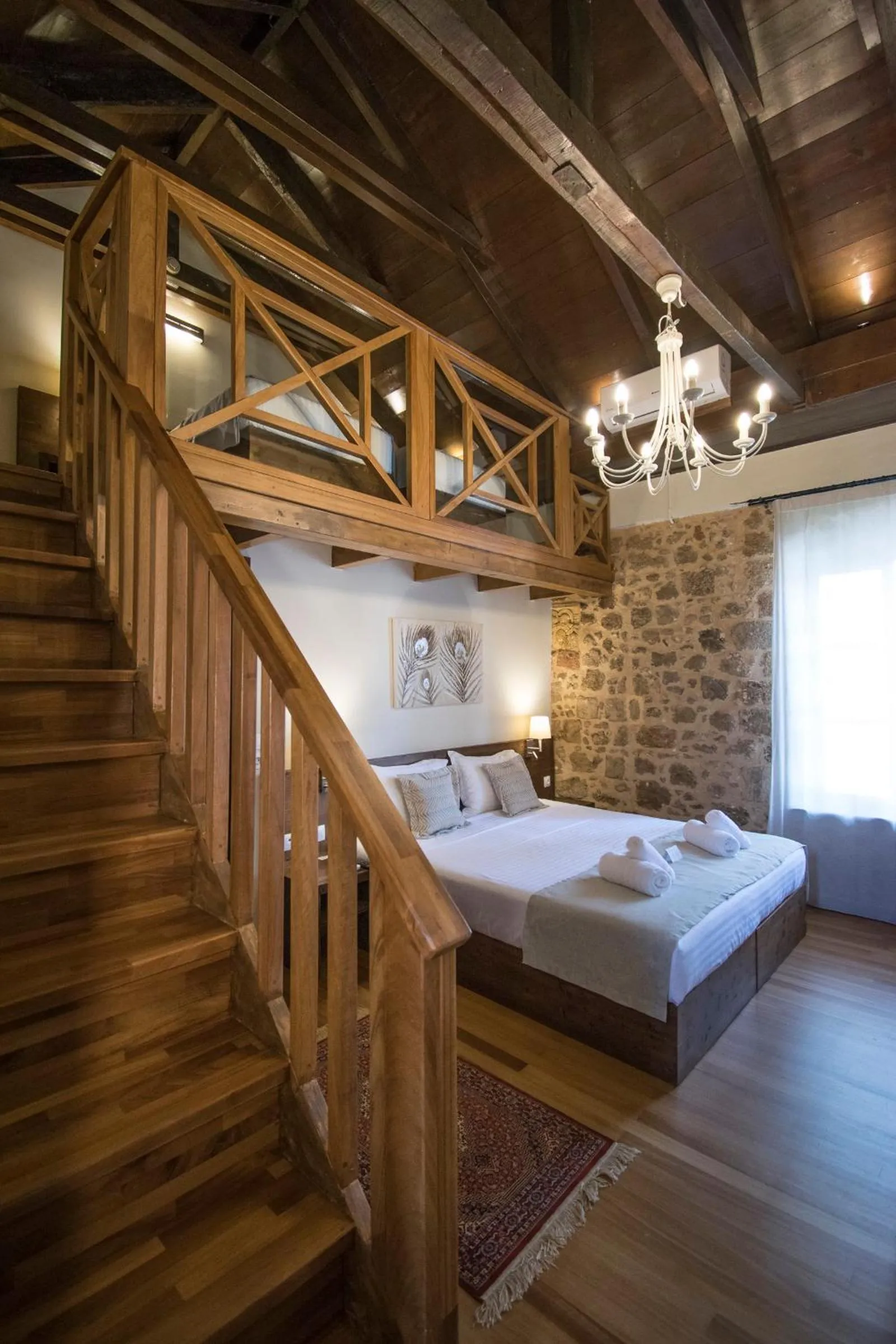 Bed in D'Argento Boutique Rooms