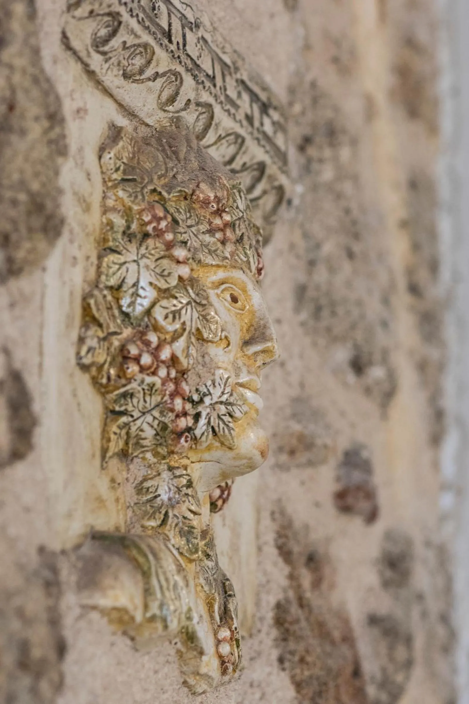 Decorative detail in D'Argento Boutique Rooms