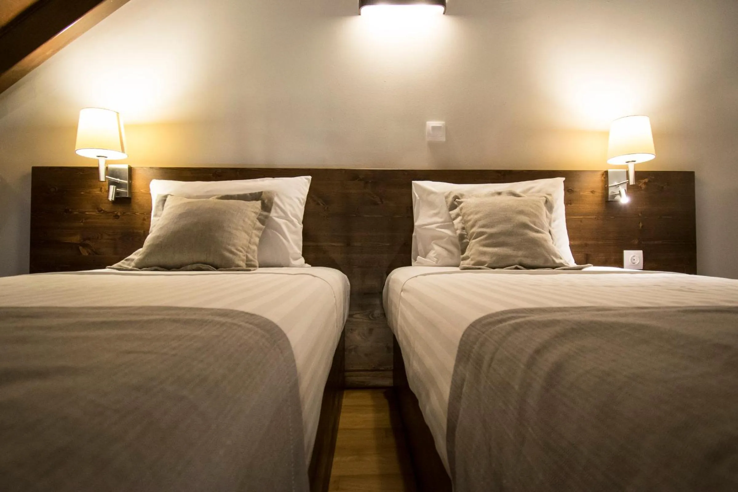 Bed in D'Argento Boutique Rooms