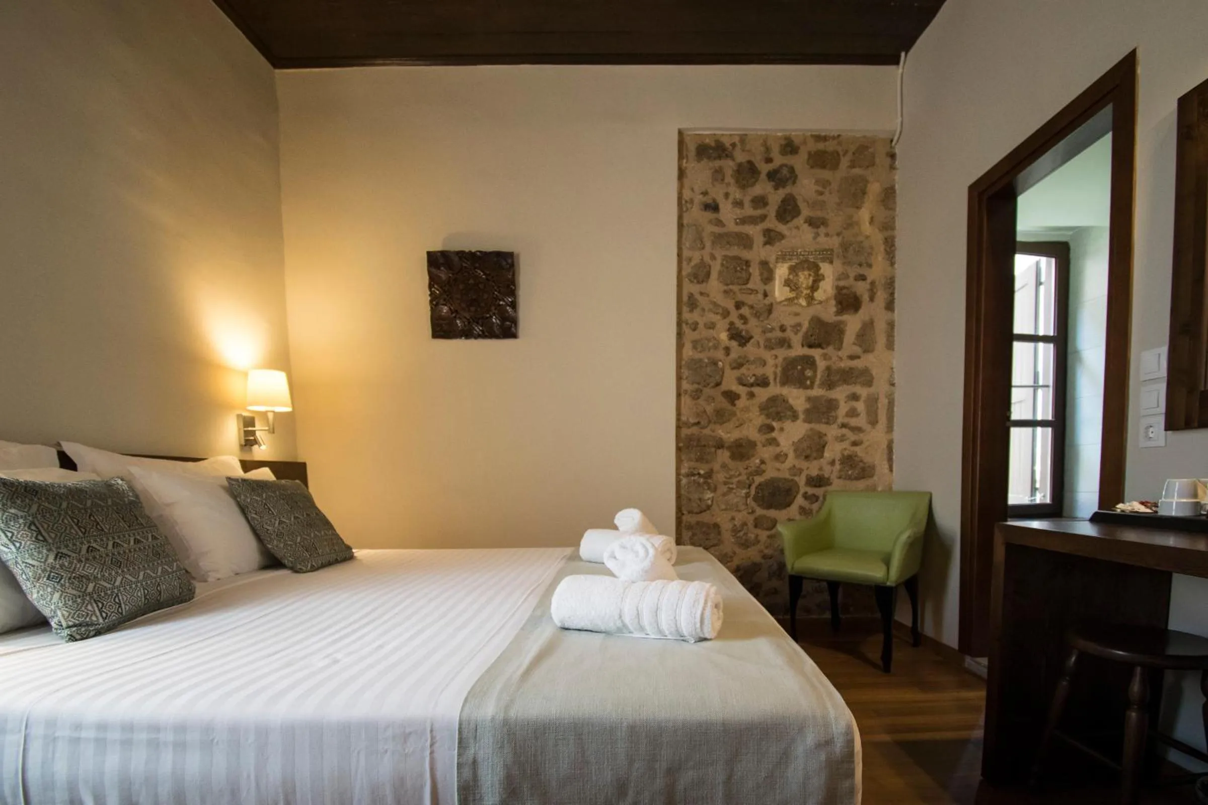 Bed in D'Argento Boutique Rooms