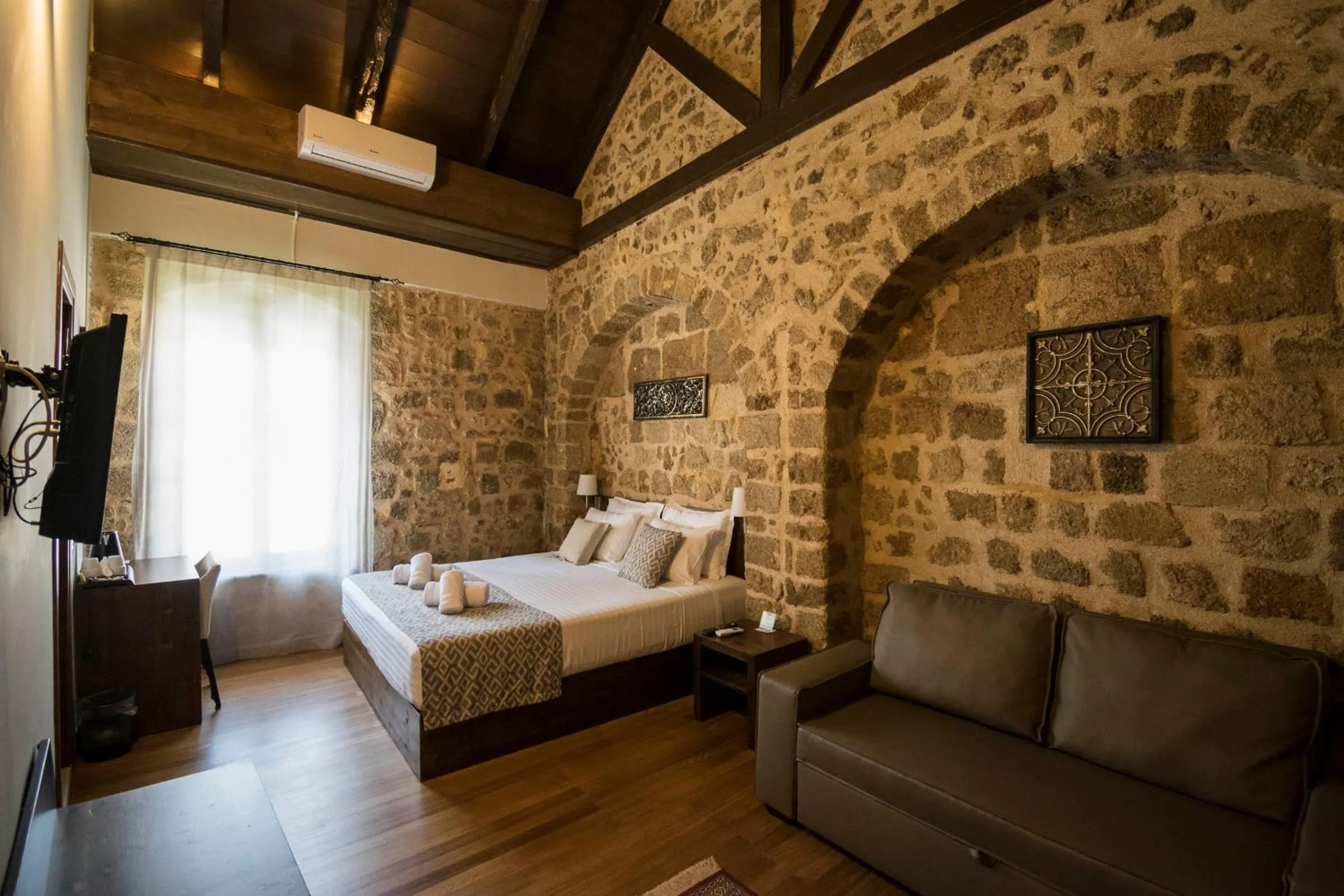 Bed in D'Argento Boutique Rooms