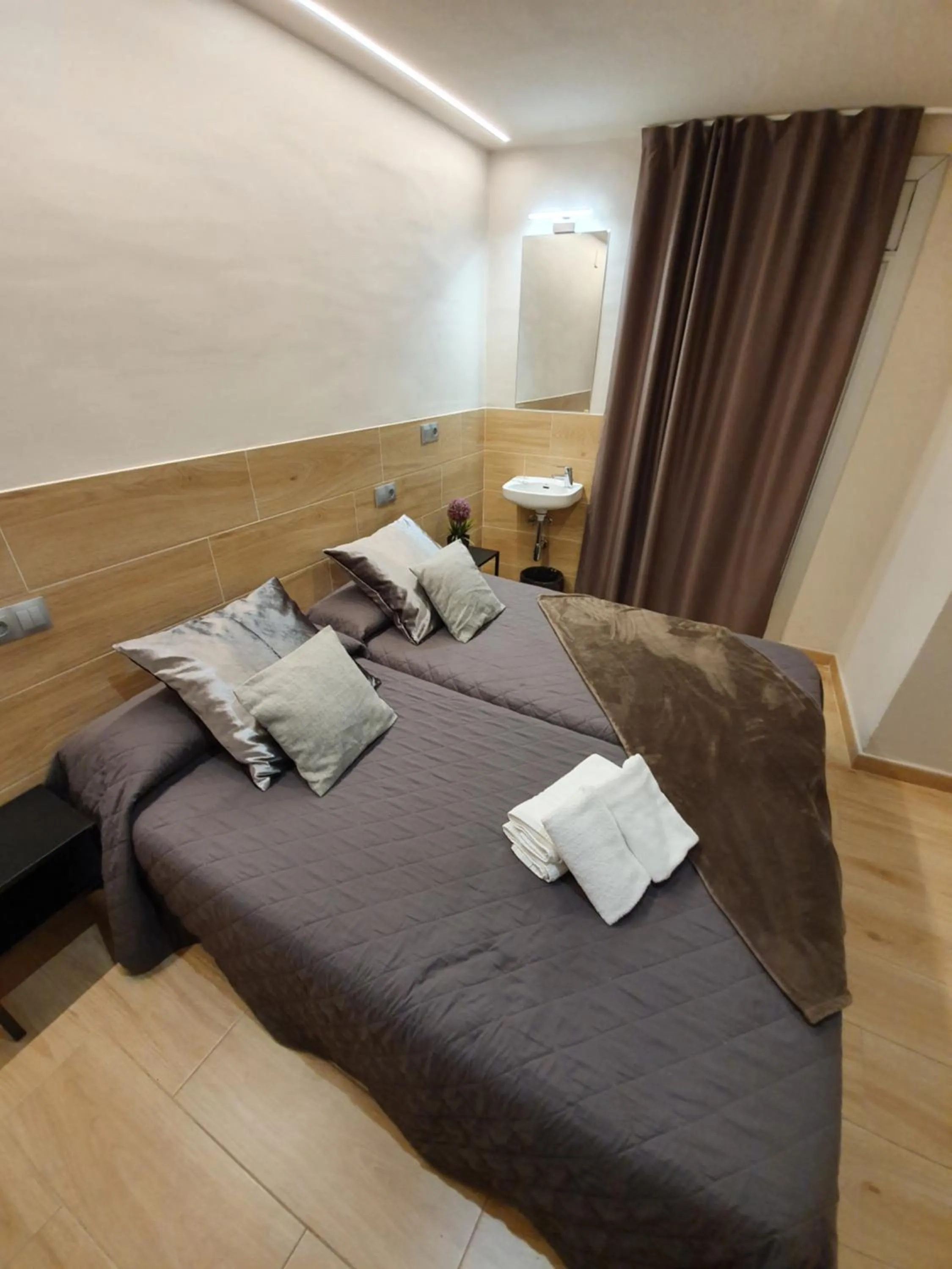 Bed in Pensión San Ramón