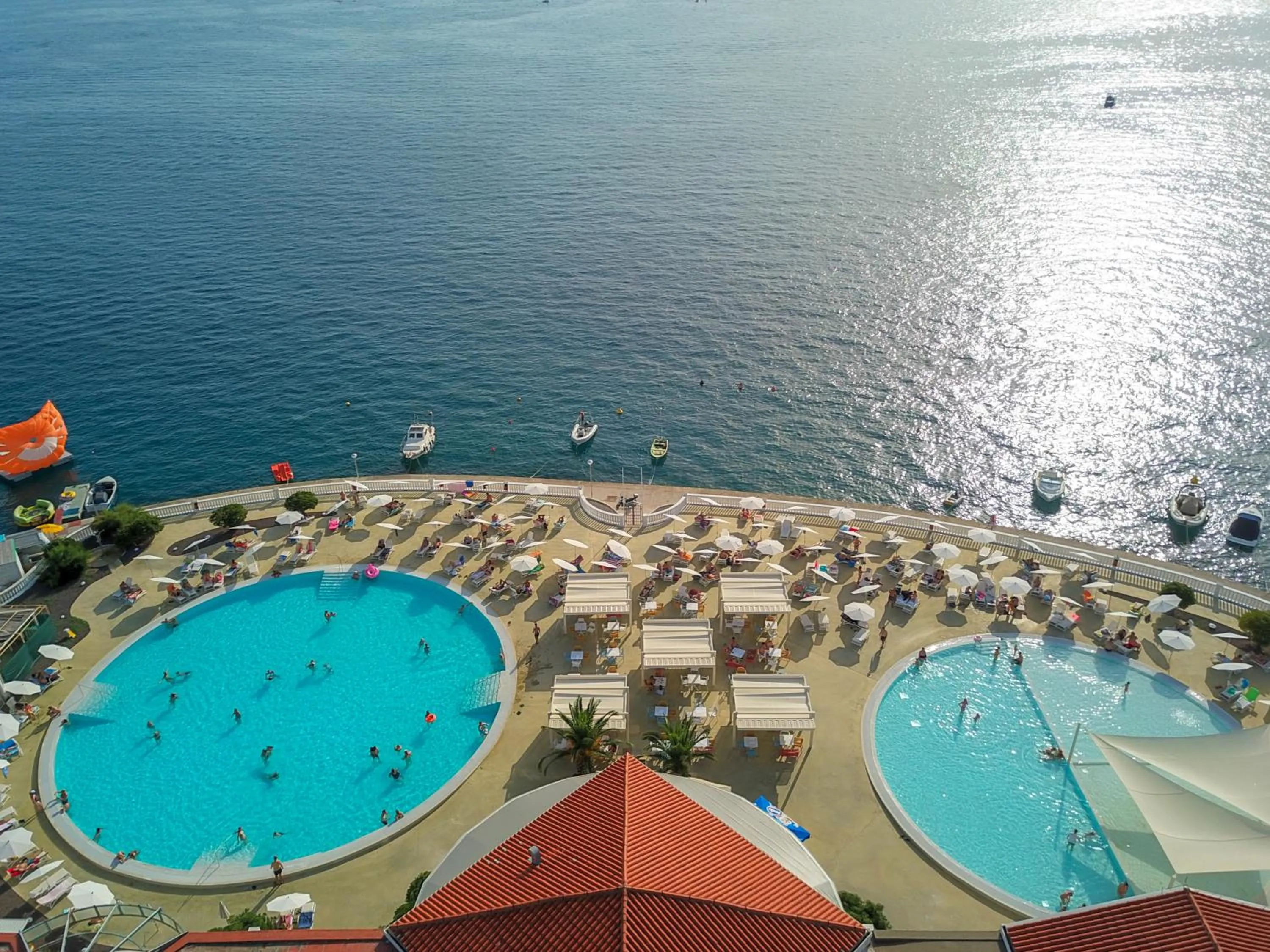 Bird's eye view in Hotel Katarina