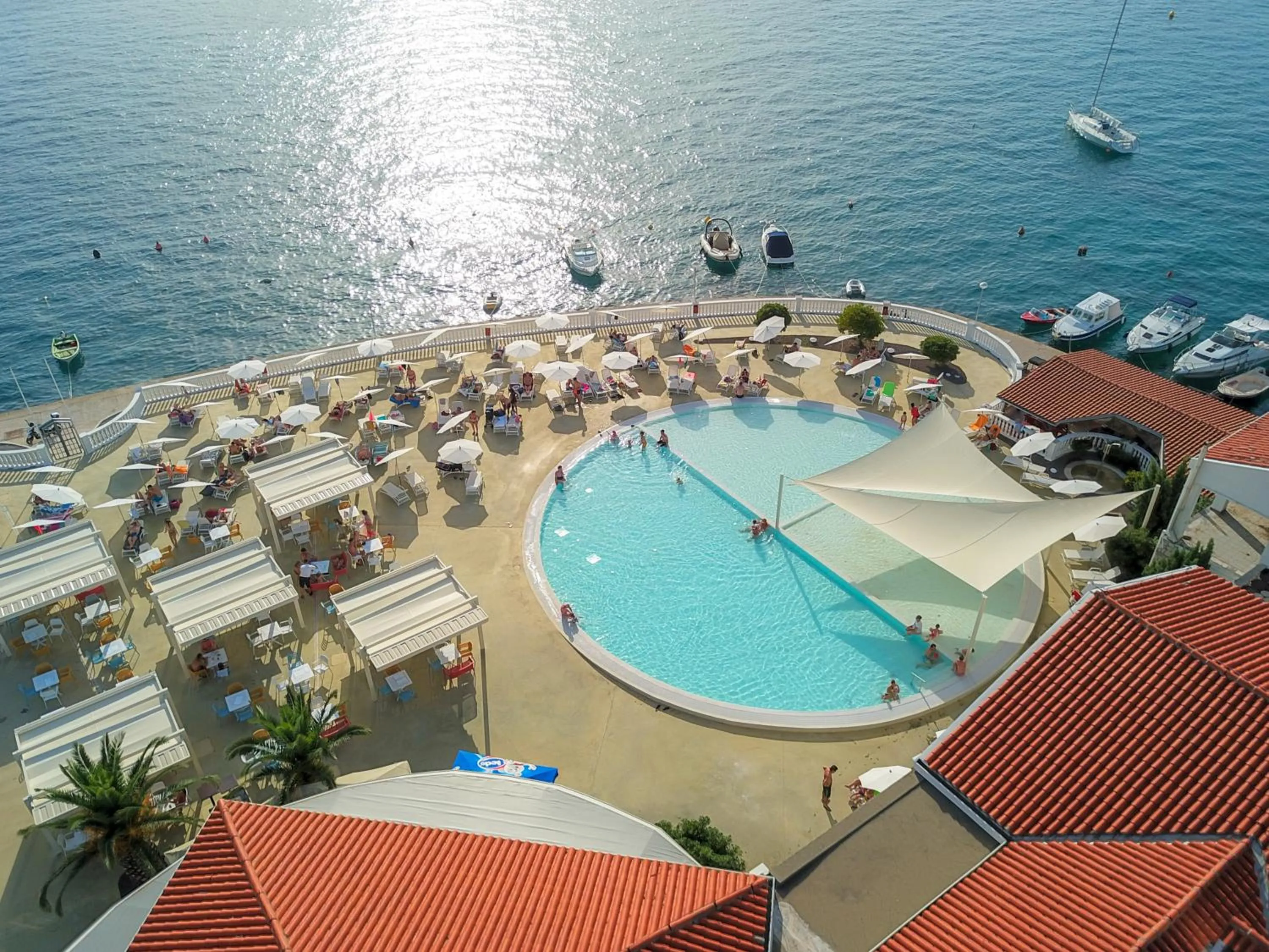 Bird's eye view in Hotel Katarina