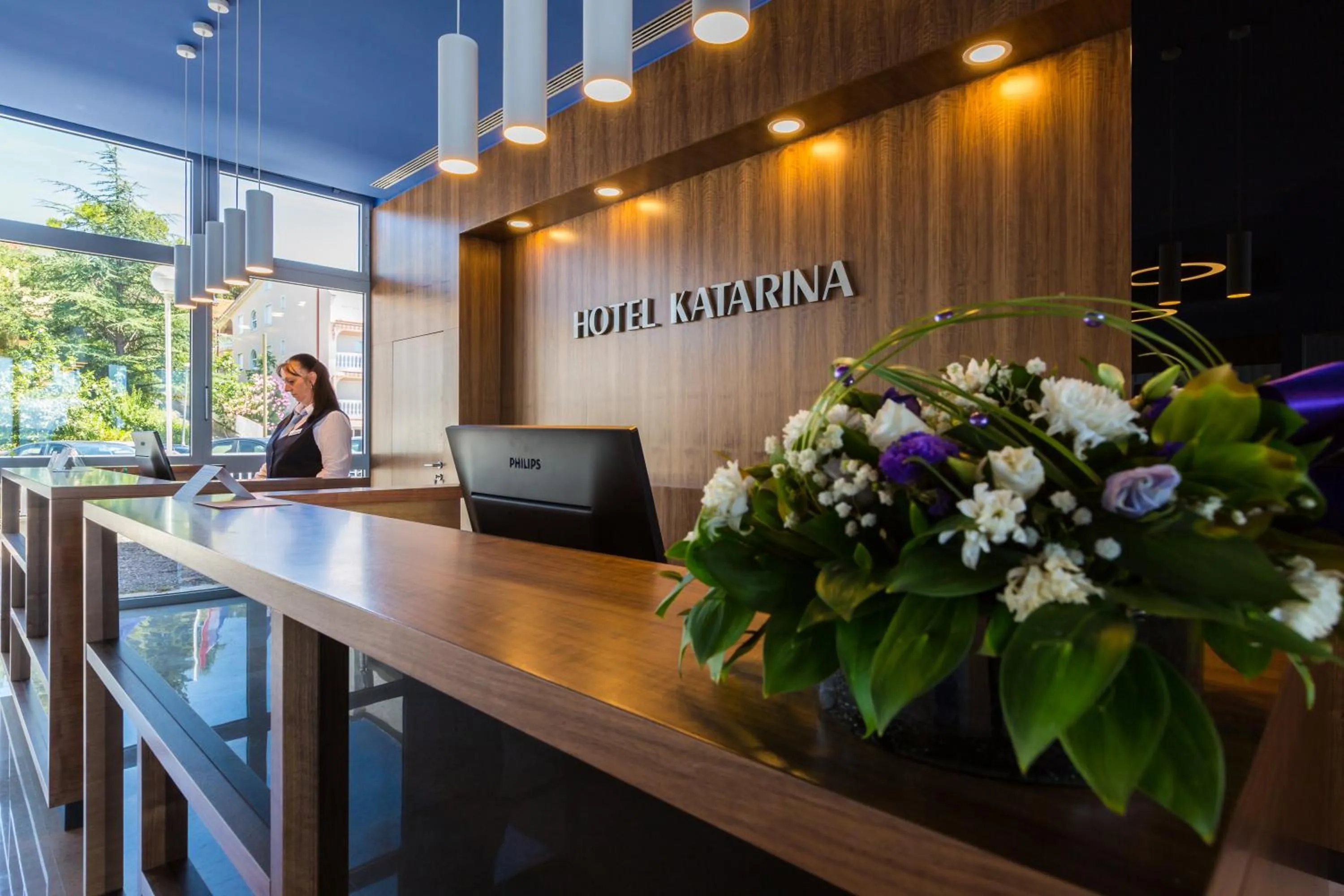Lobby or reception in Hotel Katarina