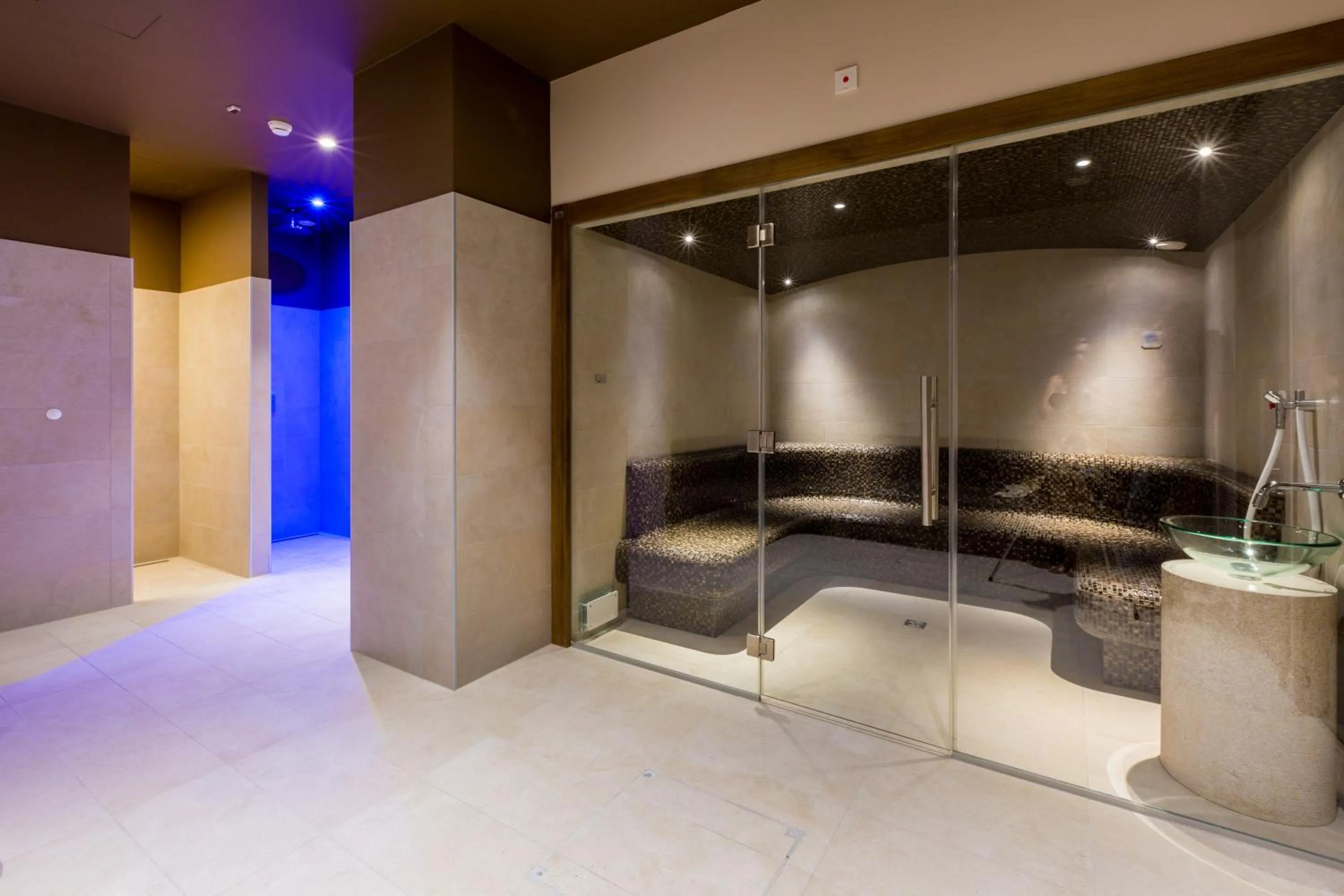 Steam room in Hotel Katarina