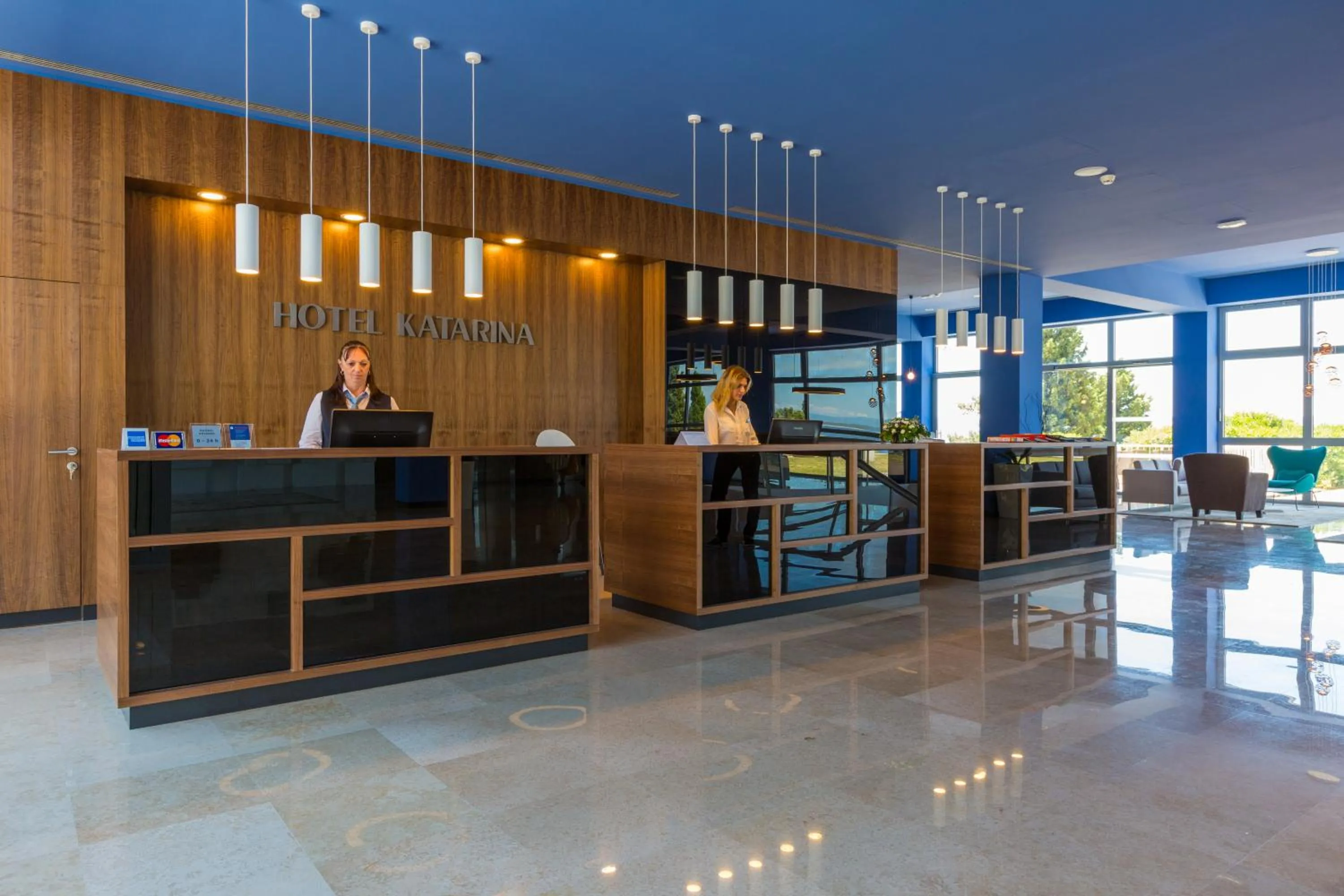 Lobby or reception in Hotel Katarina