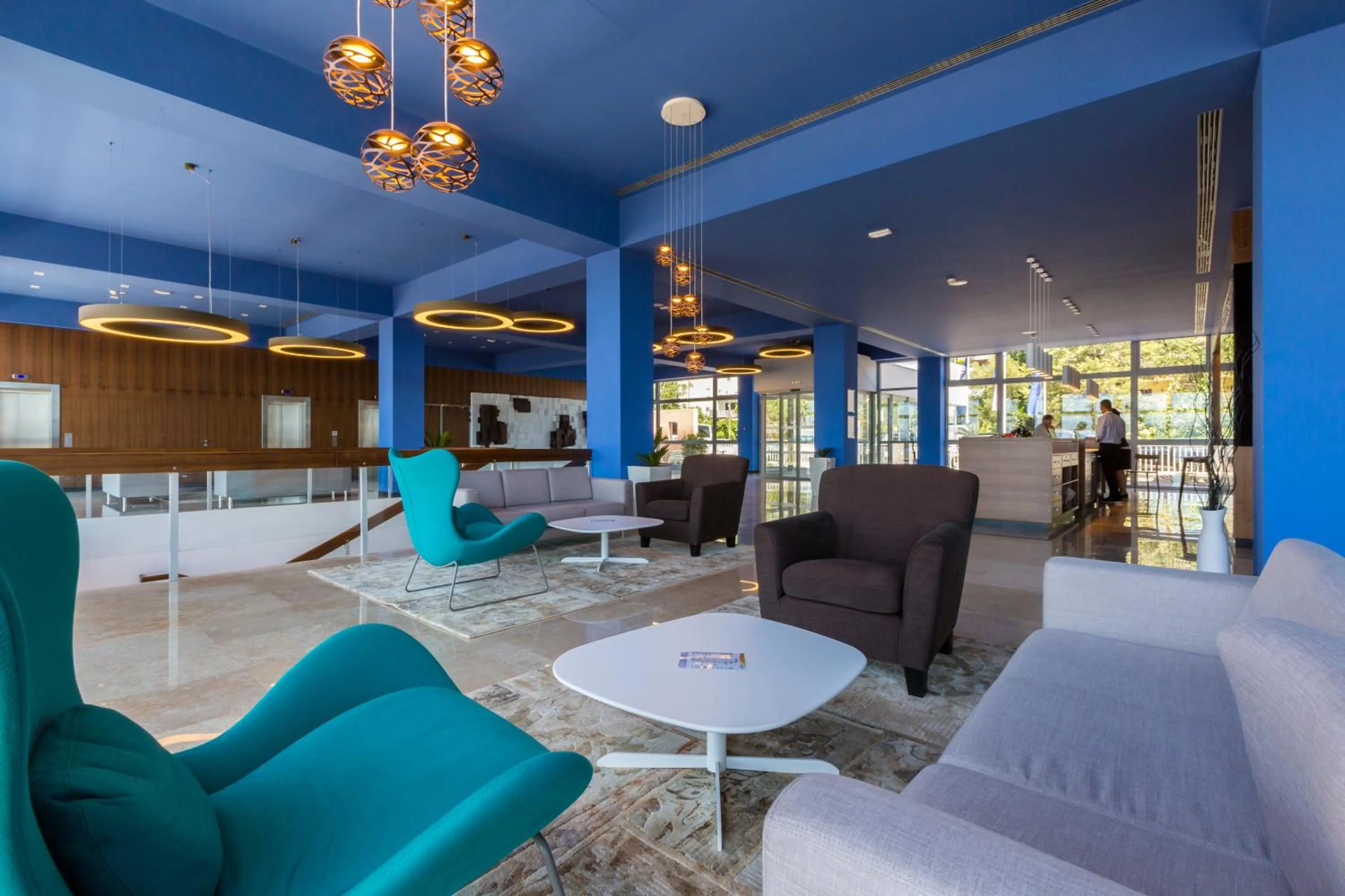 Seating area in Hotel Katarina