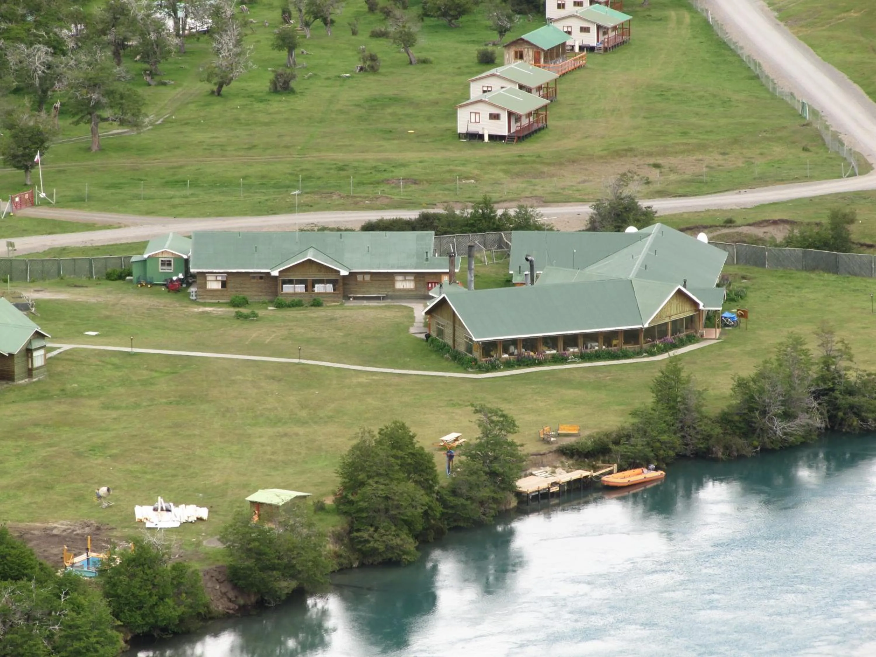 Property building in Hotel del Paine