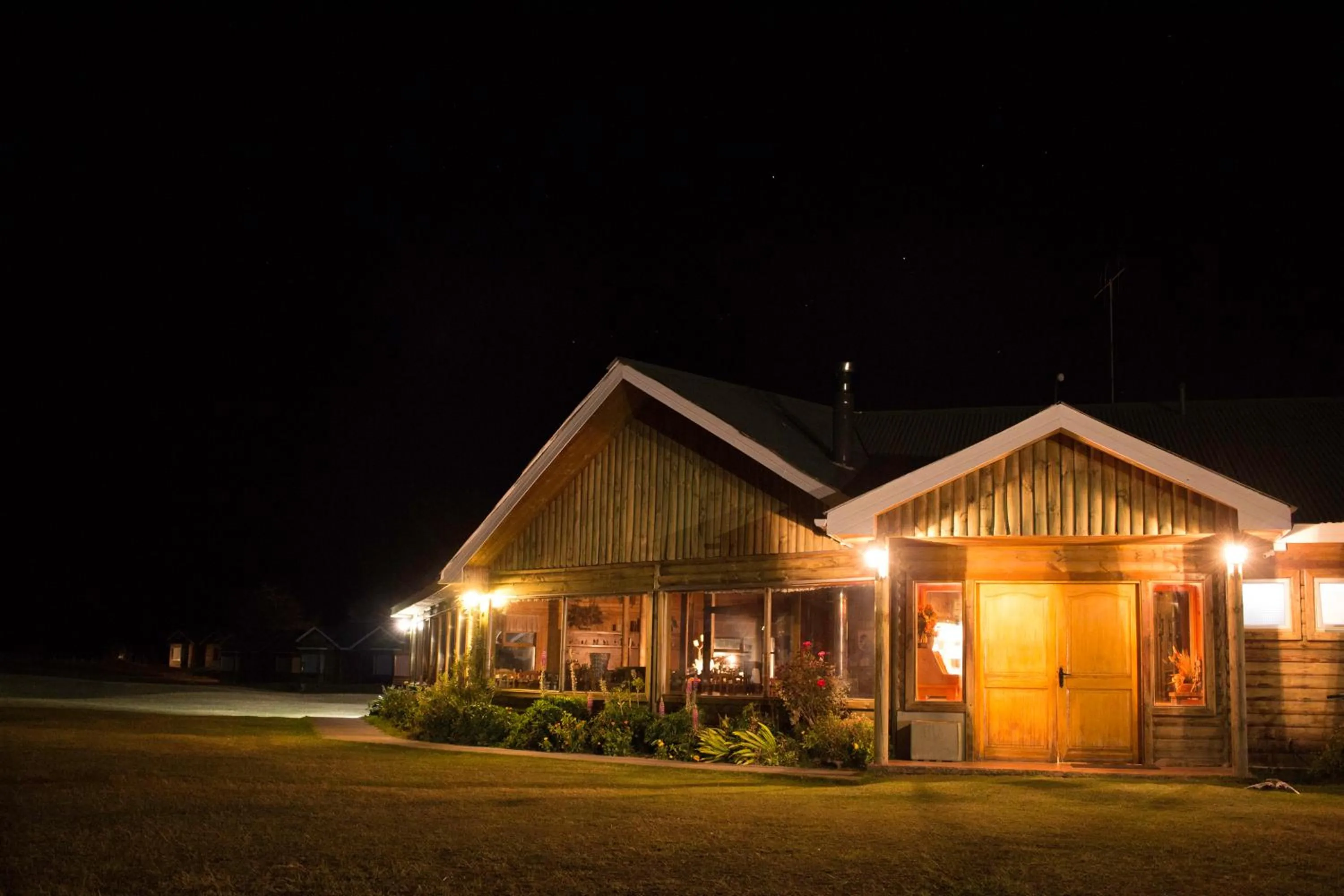 Property building in Hotel del Paine