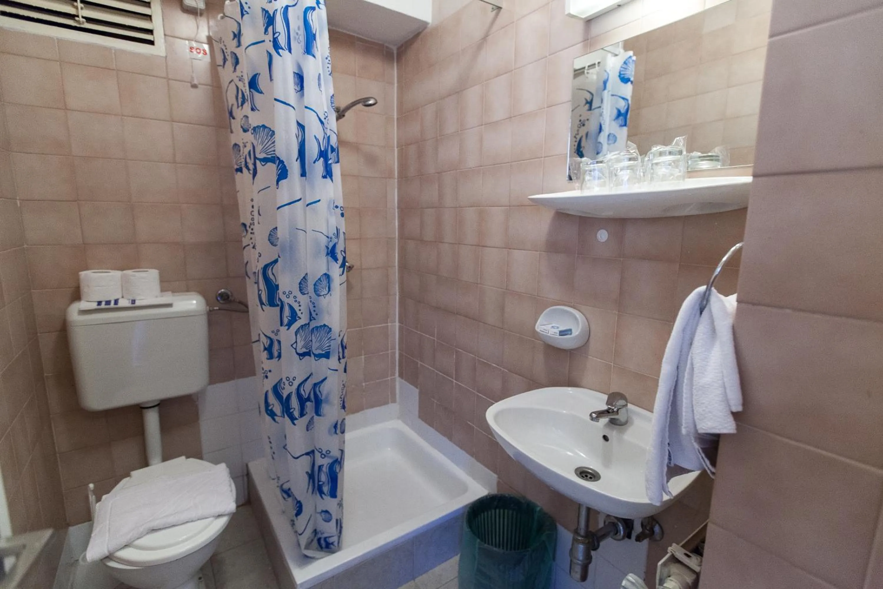 Bathroom in Hotel Zagreb