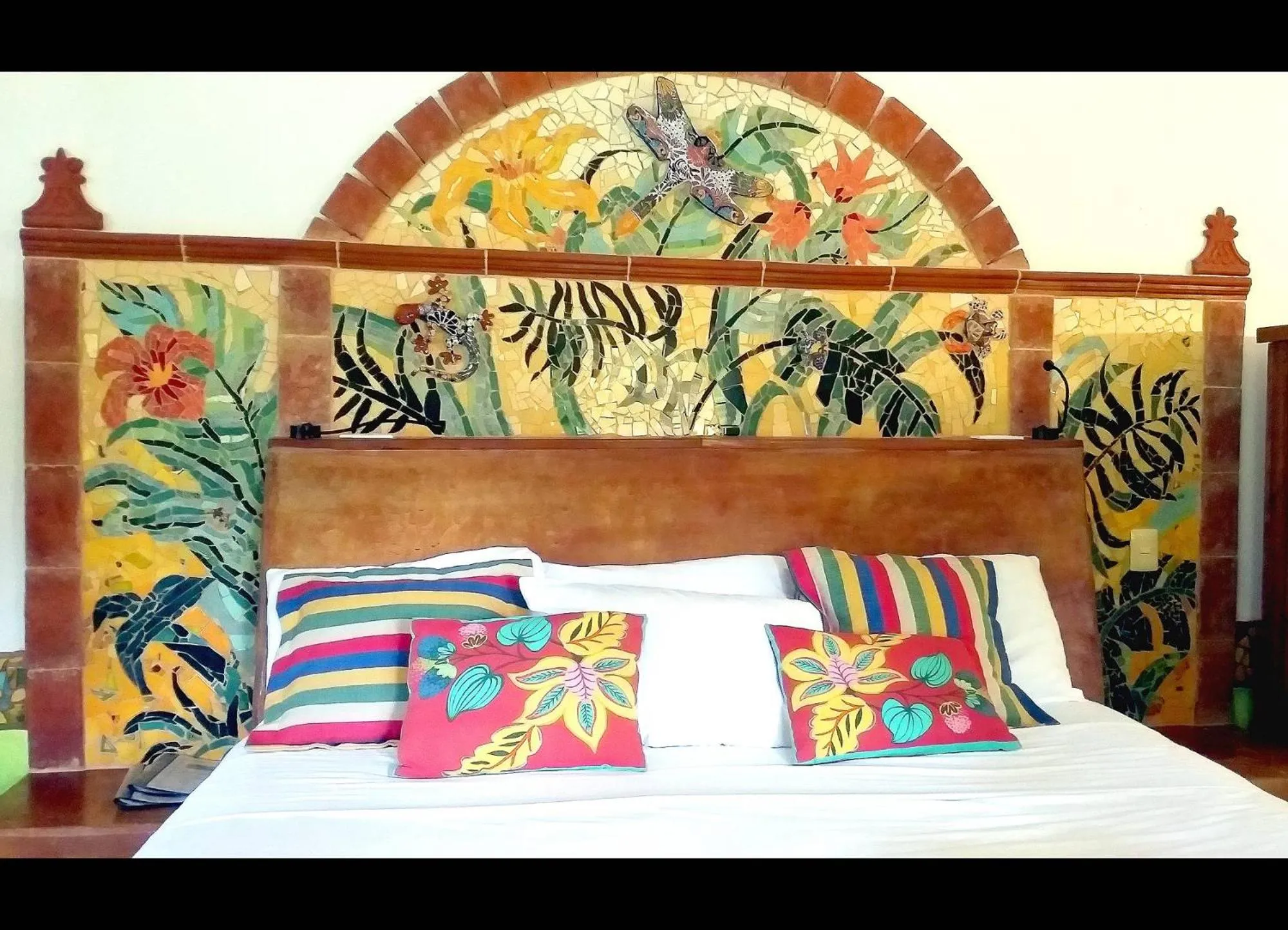 Bed in Mayan Beach Garden