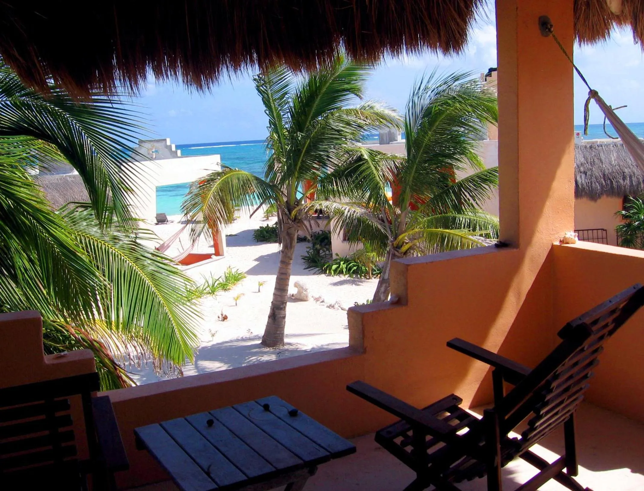 Patio in Mayan Beach Garden