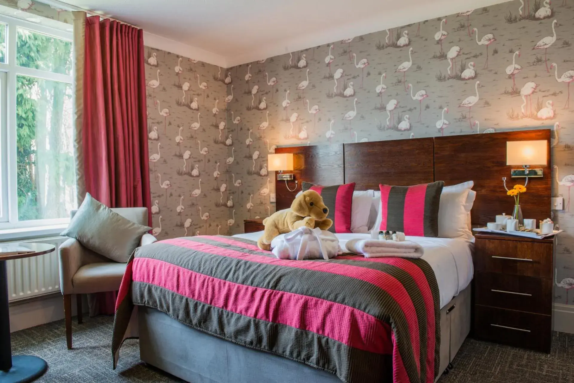 Double Room in The Coed-Y-Mwstwr Hotel Double Room in The Coed-Y-Mwstwr Hotel