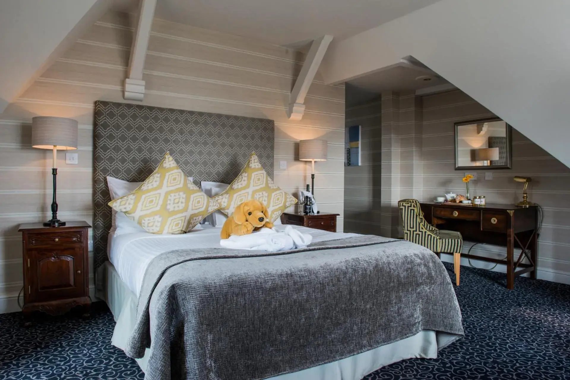 Executive Double Room in The Coed-Y-Mwstwr Hotel Executive Double Room in The Coed-Y-Mwstwr Hotel