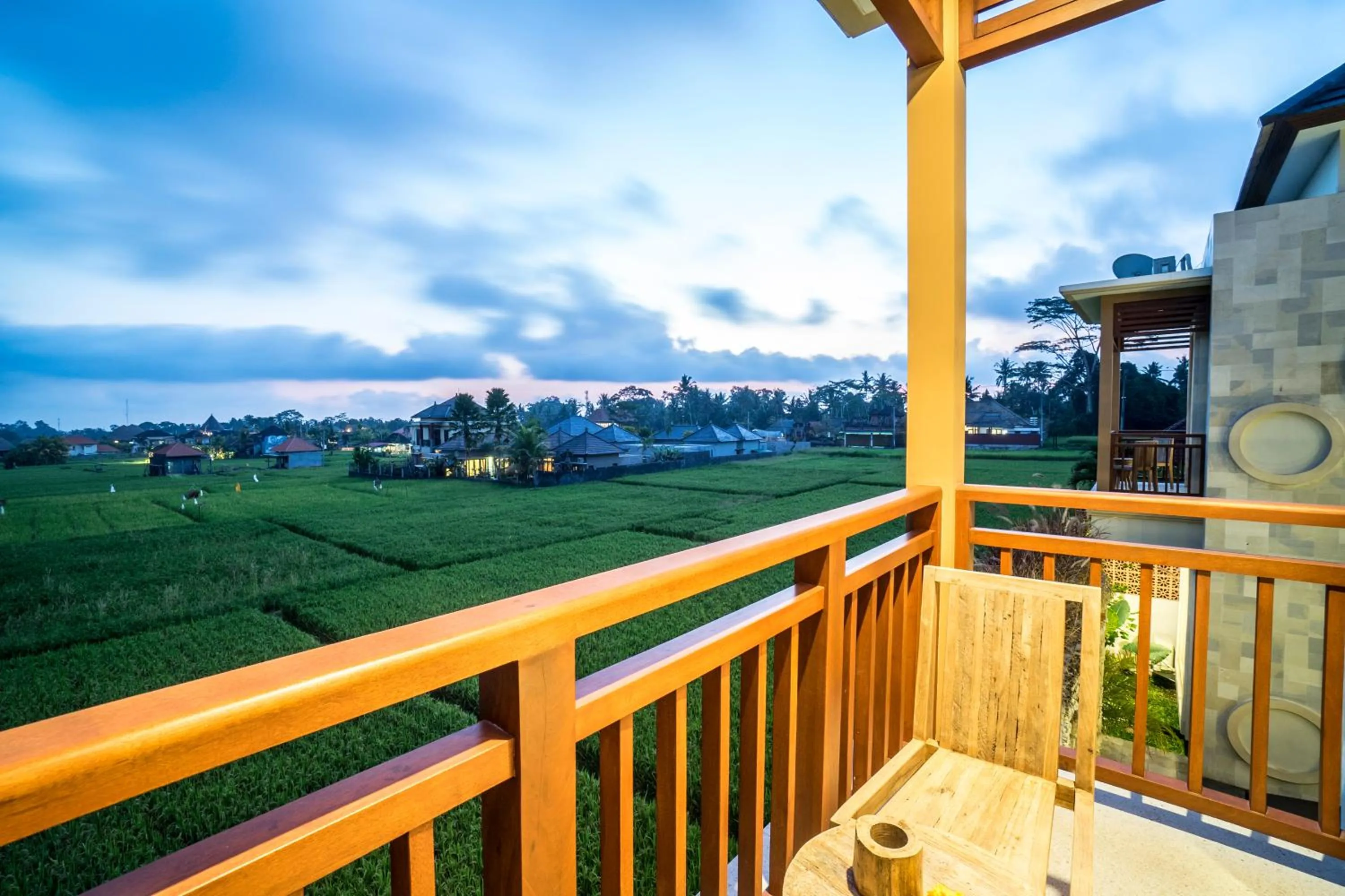 Garden view in Villa Kirani Ubud by Mahaputra