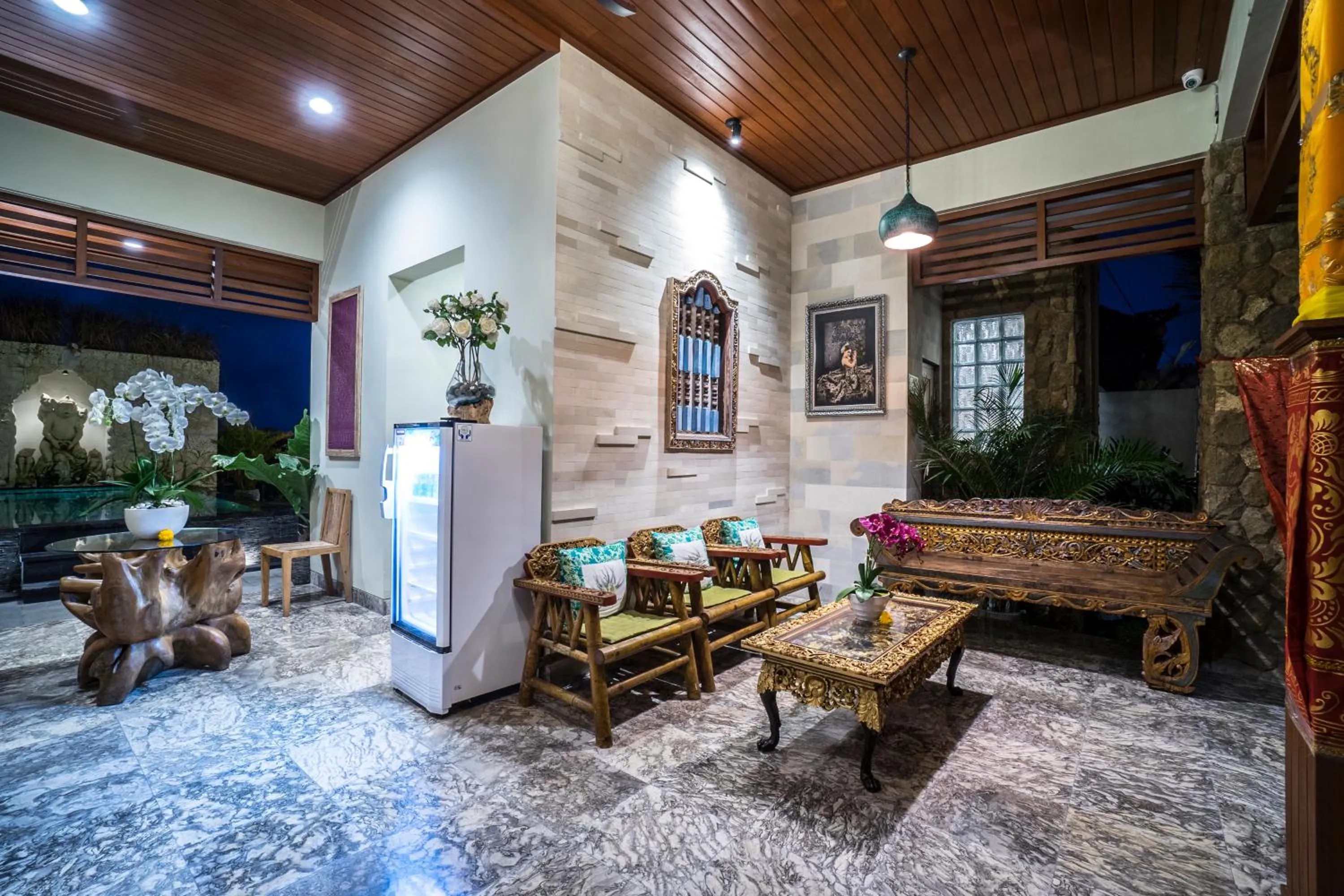 Lobby or reception in Villa Kirani Ubud by Mahaputra