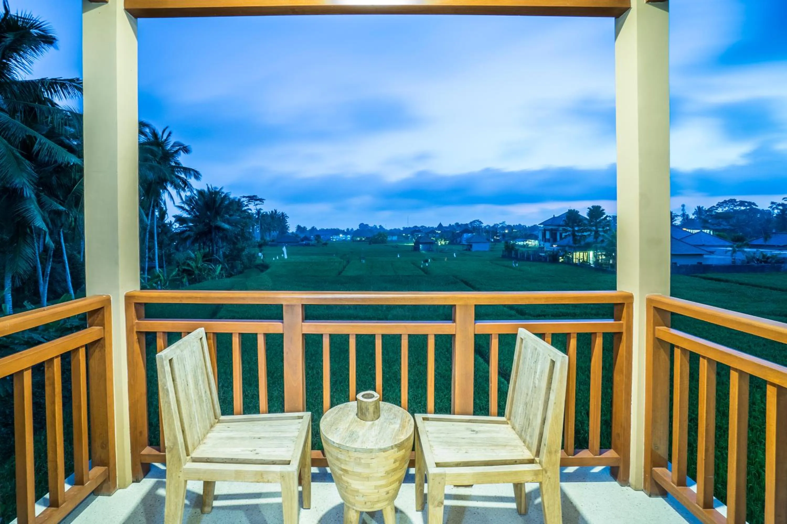 Balcony/Terrace in Villa Kirani Ubud by Mahaputra