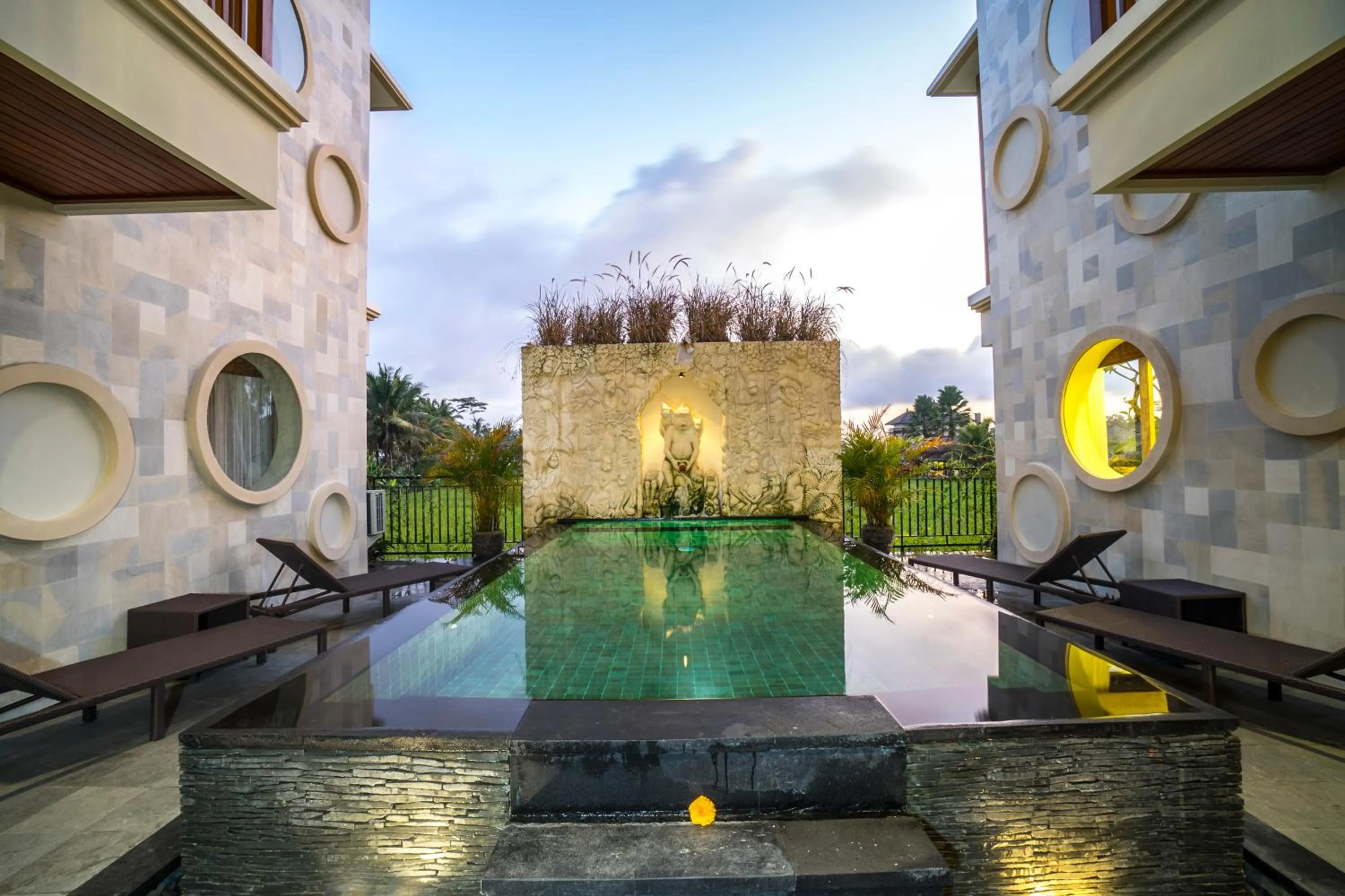 Swimming pool in Villa Kirani Ubud by Mahaputra
