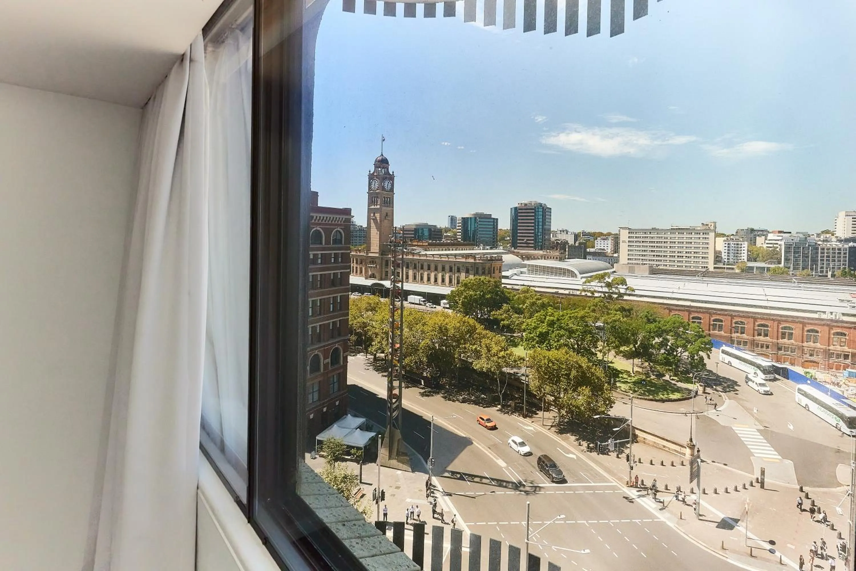 City view in Central Studio Hotel Sydney