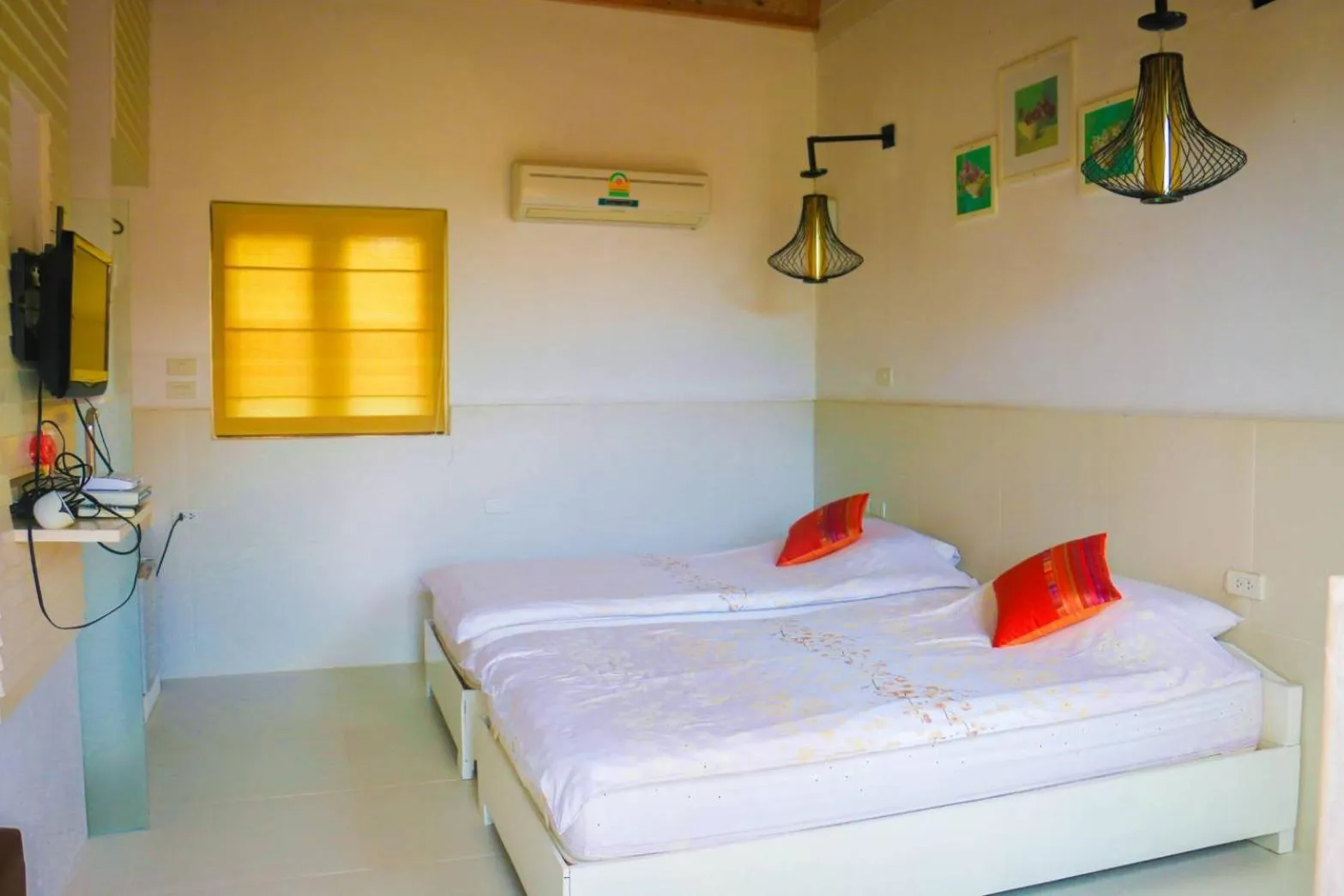 Bed in Chez Piera Resort