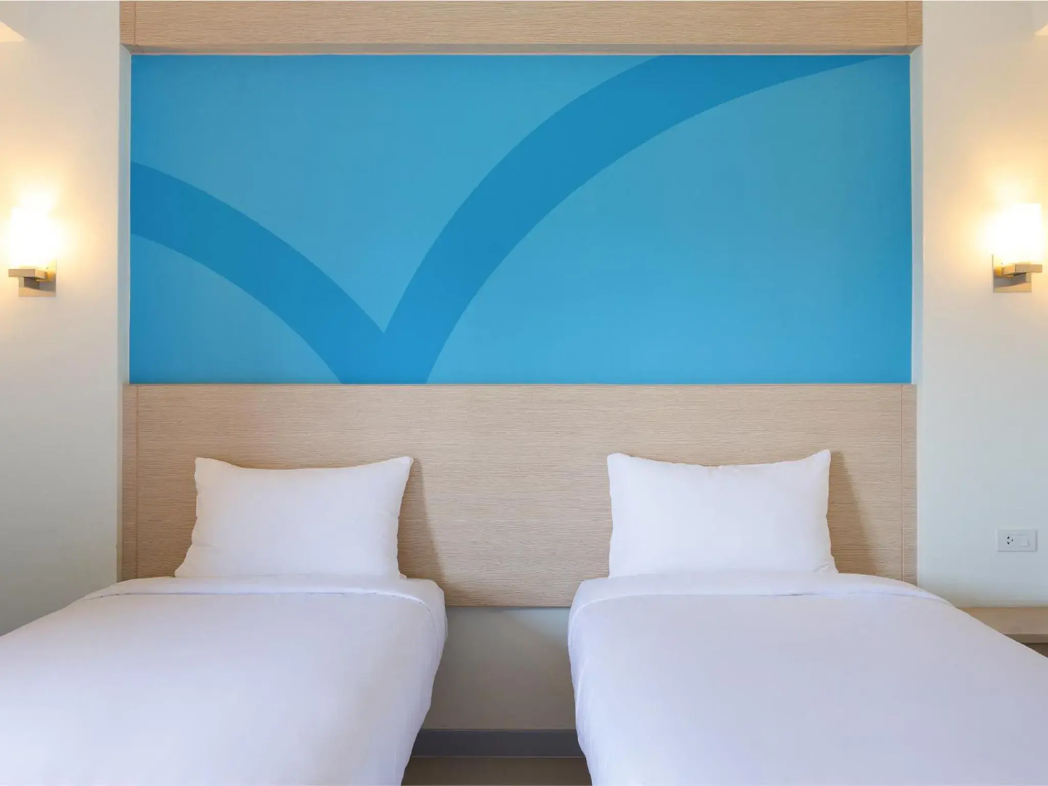 Standard Twin Room in Hop Inn Hotel Alabang Manila Standard Twin Room in Hop Inn Hotel Alabang Manila