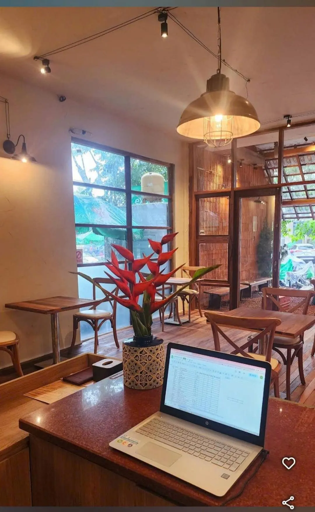 Living room in Soleil House