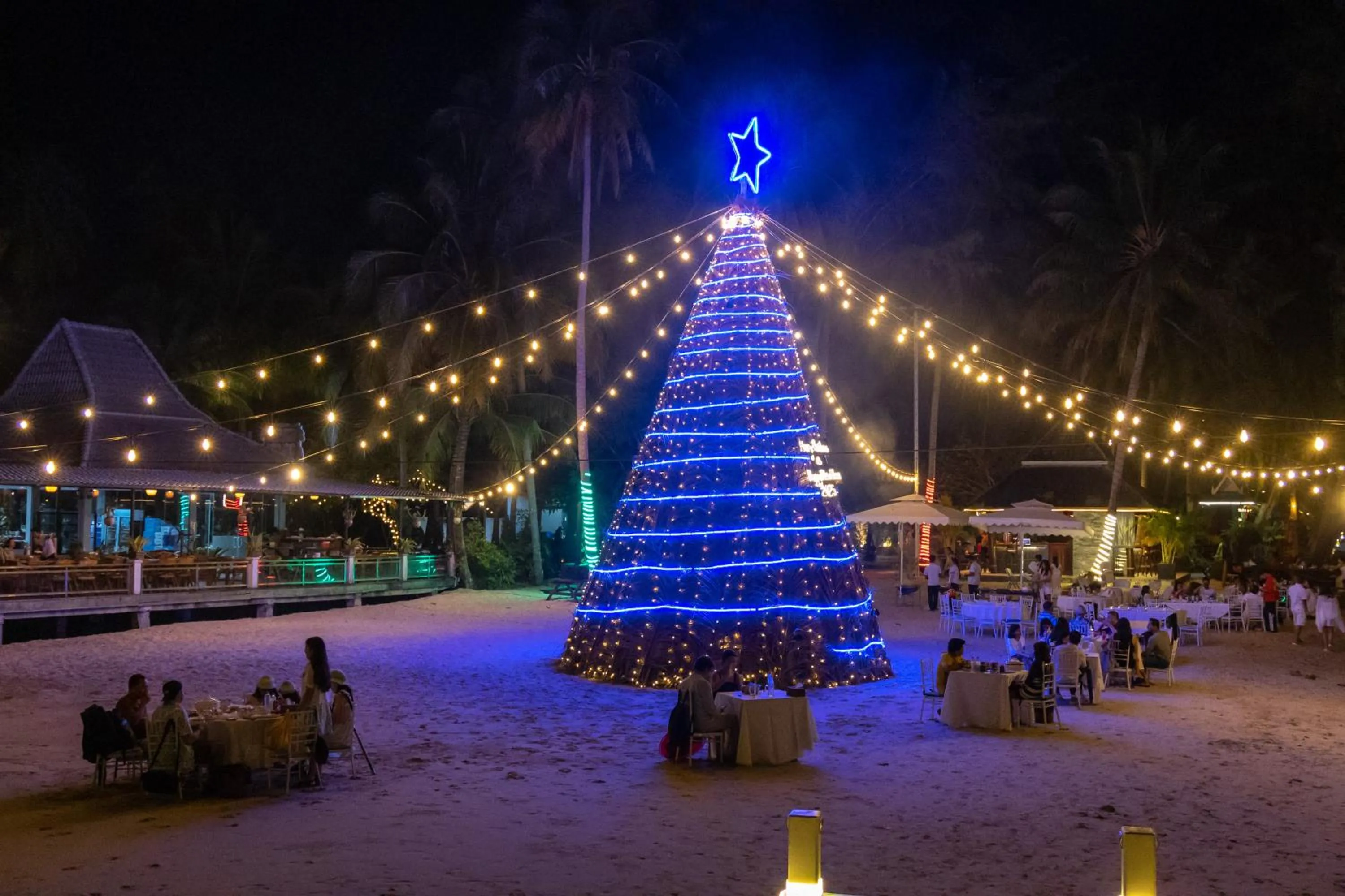 Dining area in Mafiya Resort