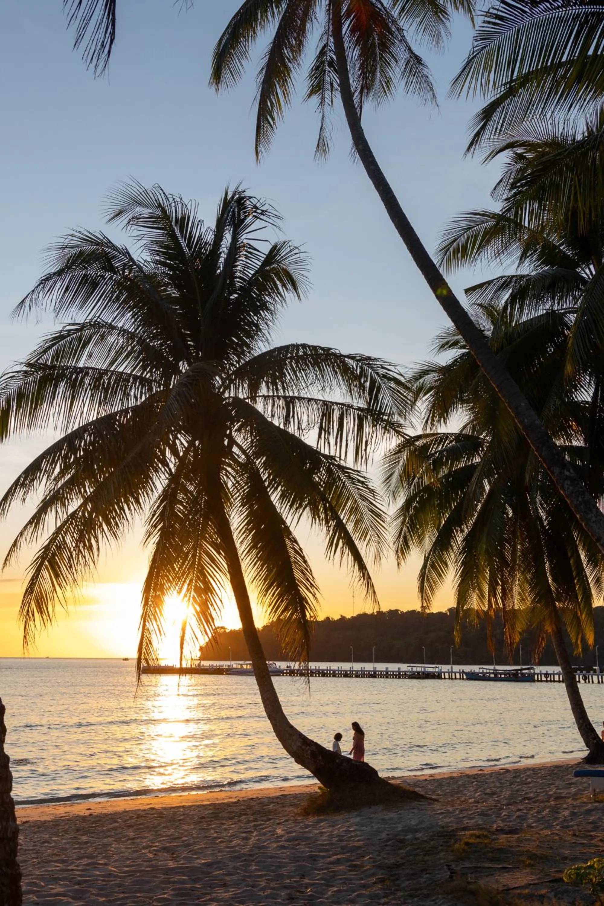 Sunset in Mafiya Resort