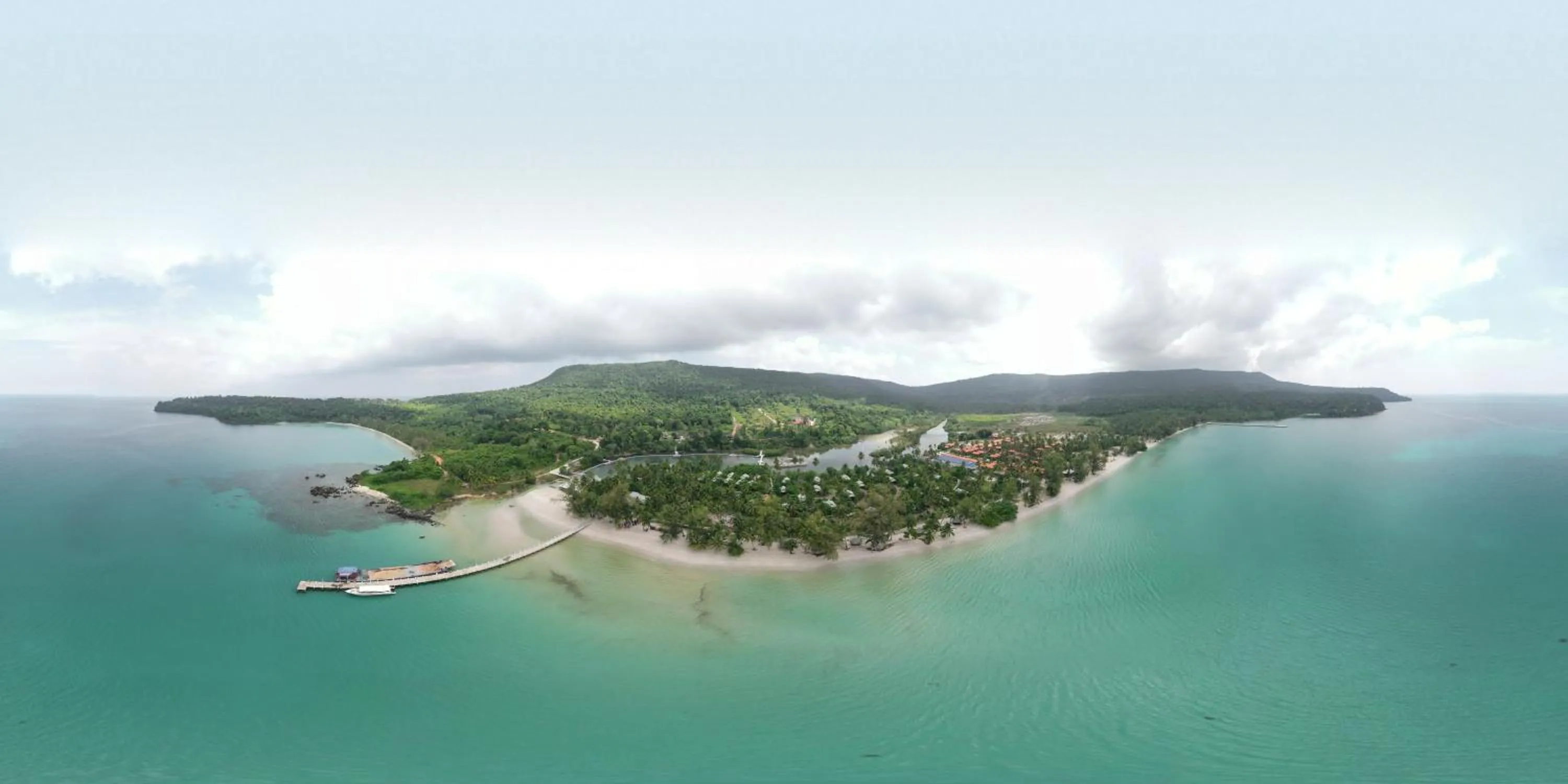 Bird's eye view in Mafiya Resort