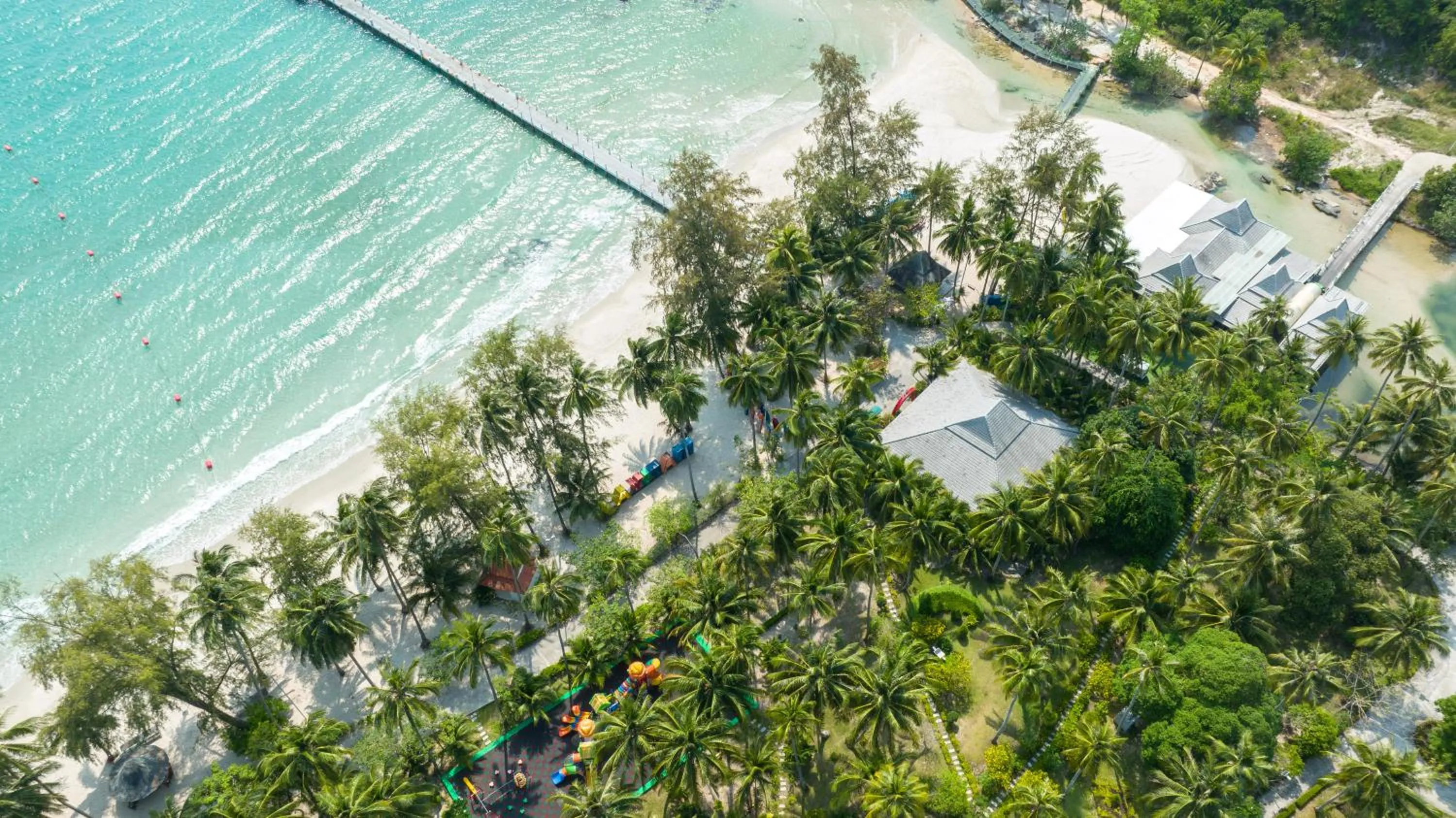 Beach in Mafiya Resort