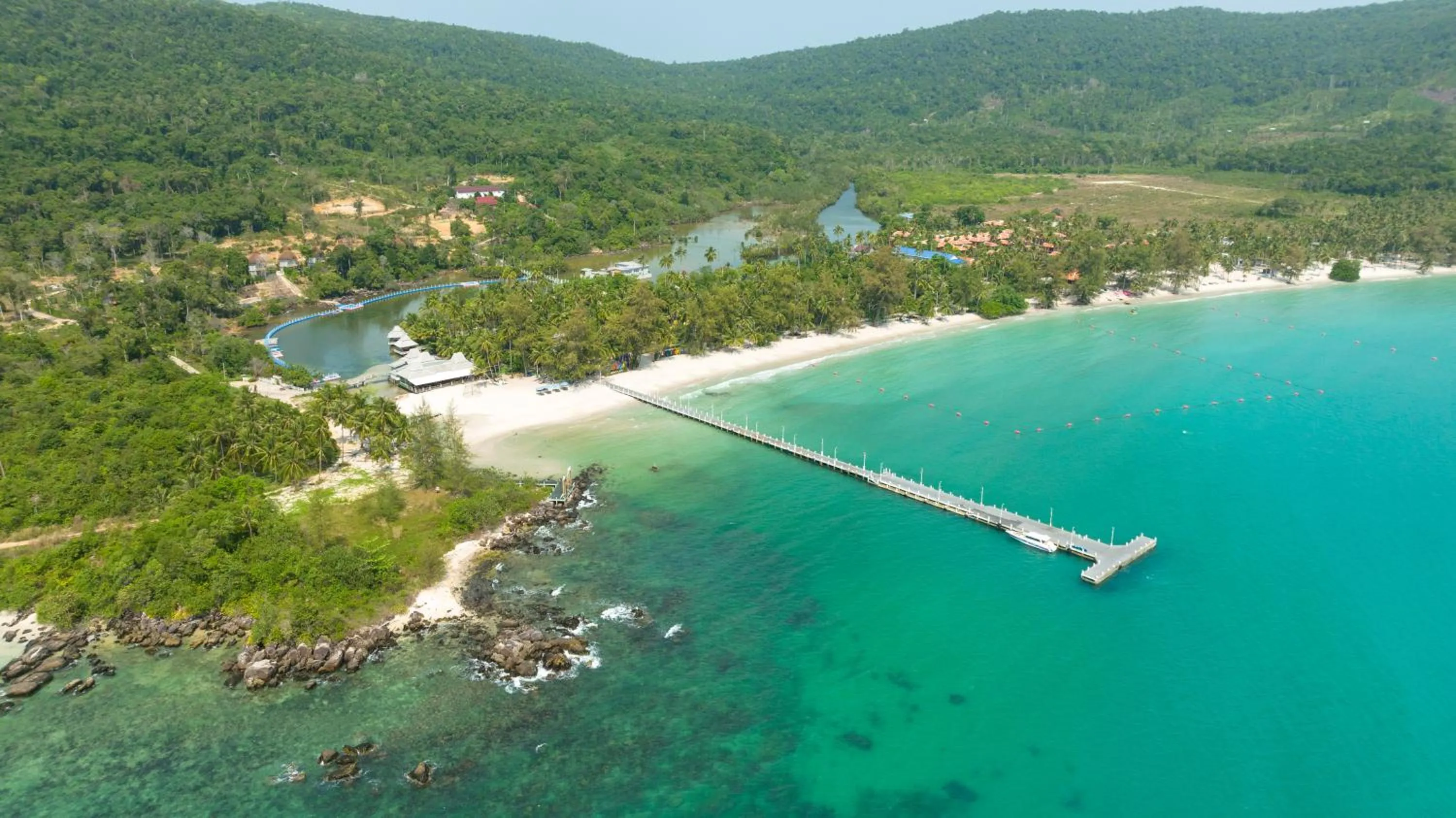 Bird's eye view in Mafiya Resort