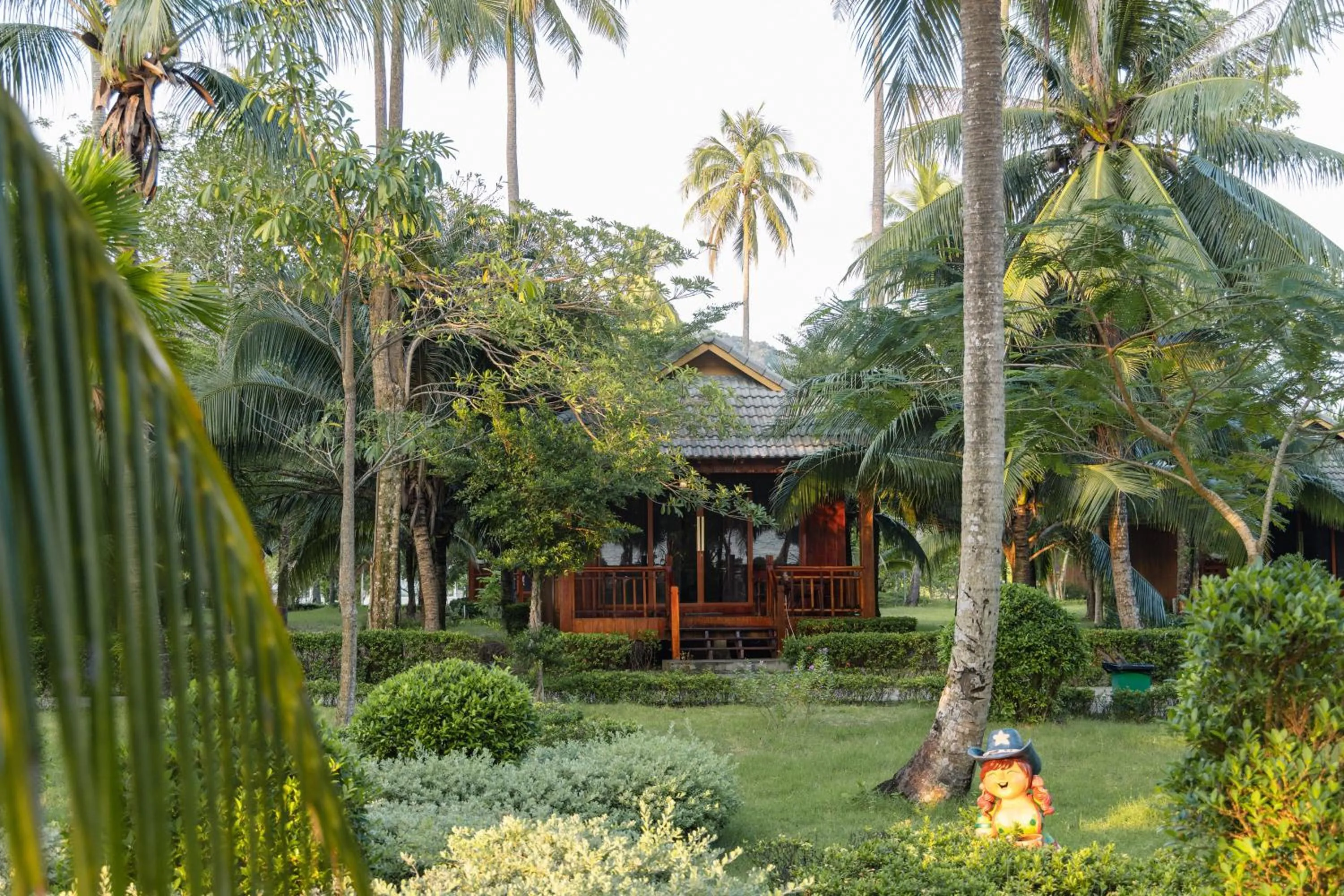 Garden view in Mafiya Resort