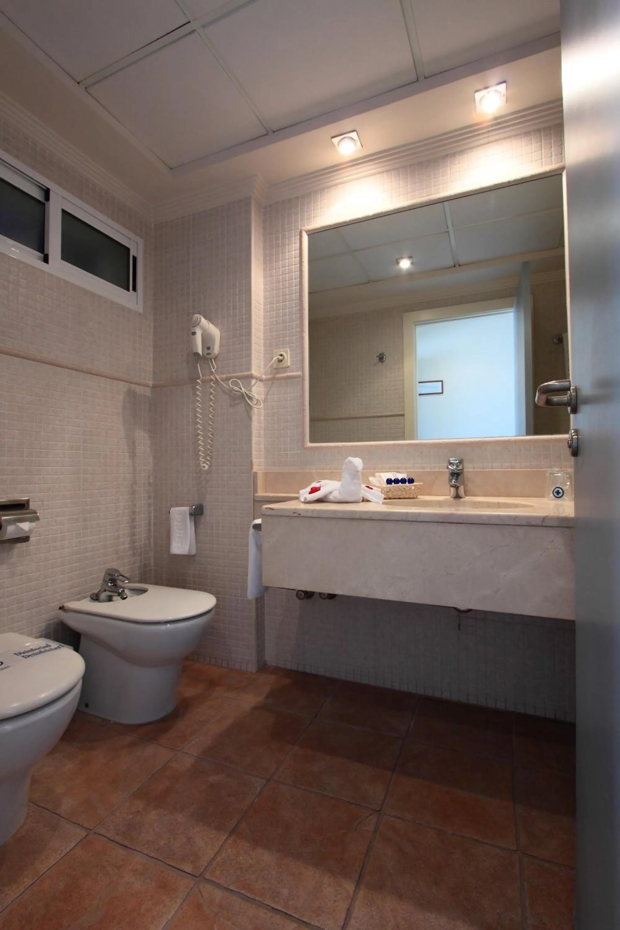 Bathroom in Hospedium Hotel Abril