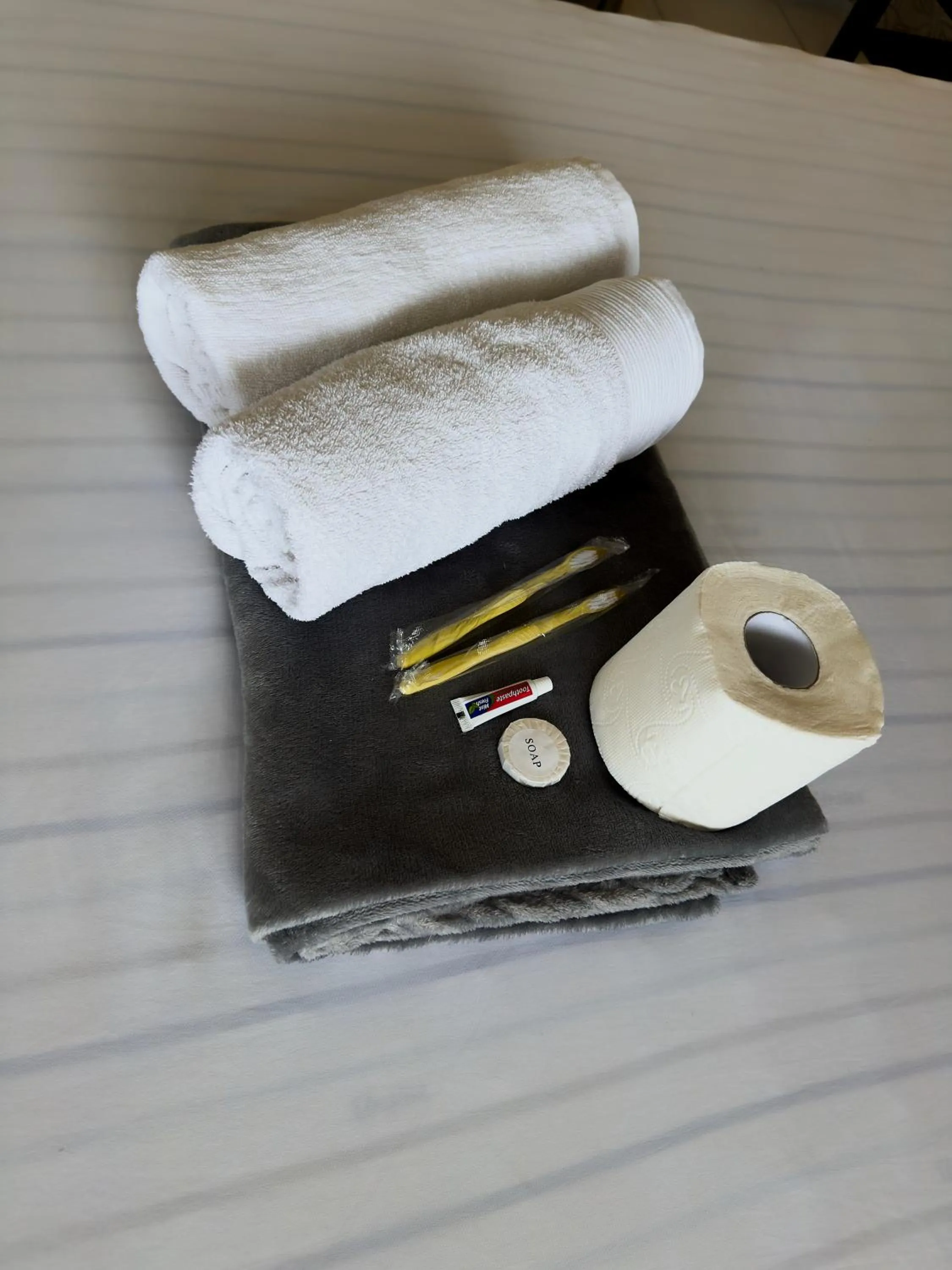 towels in Victoria's Bed & Breakfast