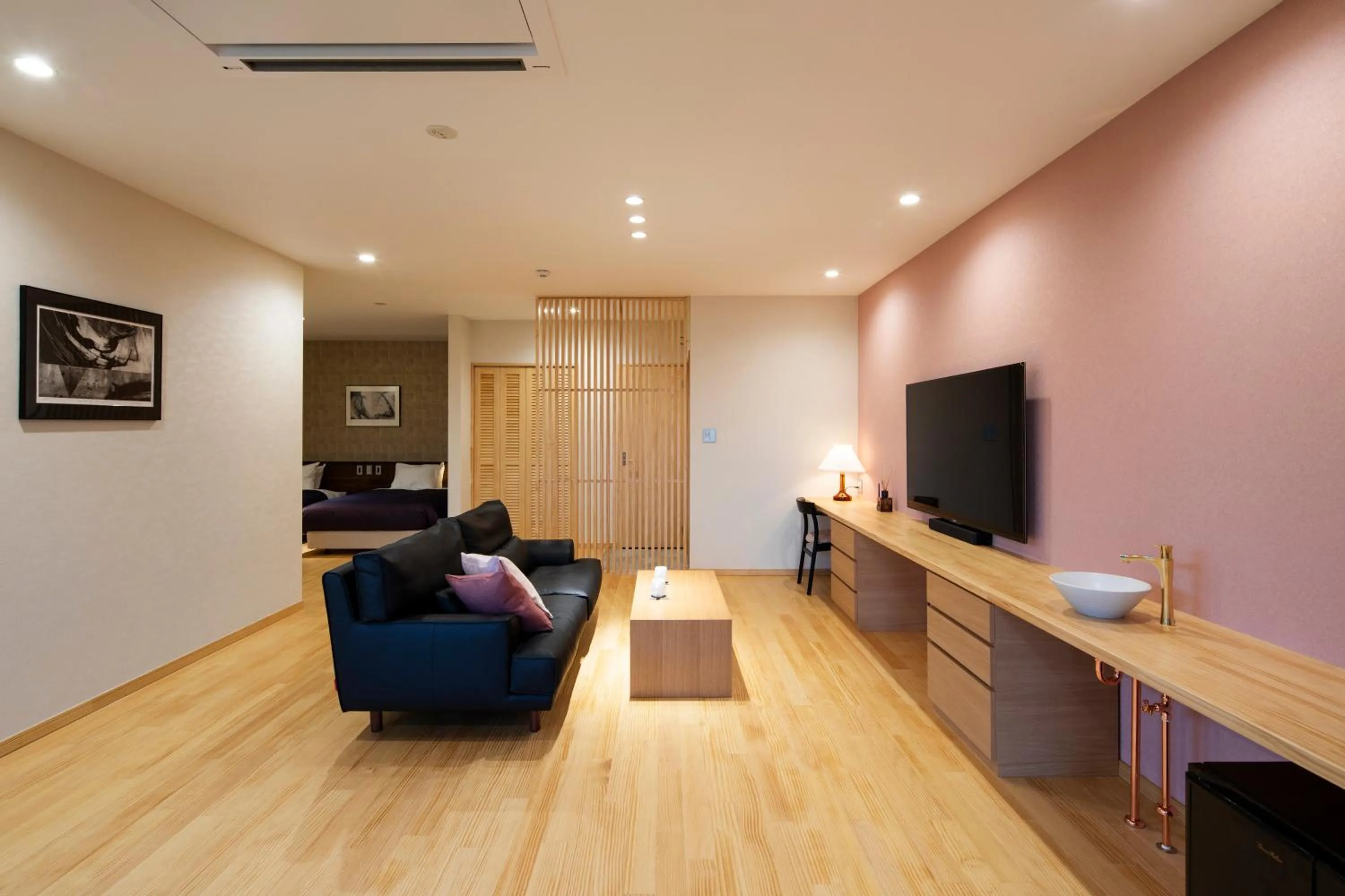 Living room in 宮島離れの宿 IBUKU -Miyajima Hanare no Yado IBUKU-