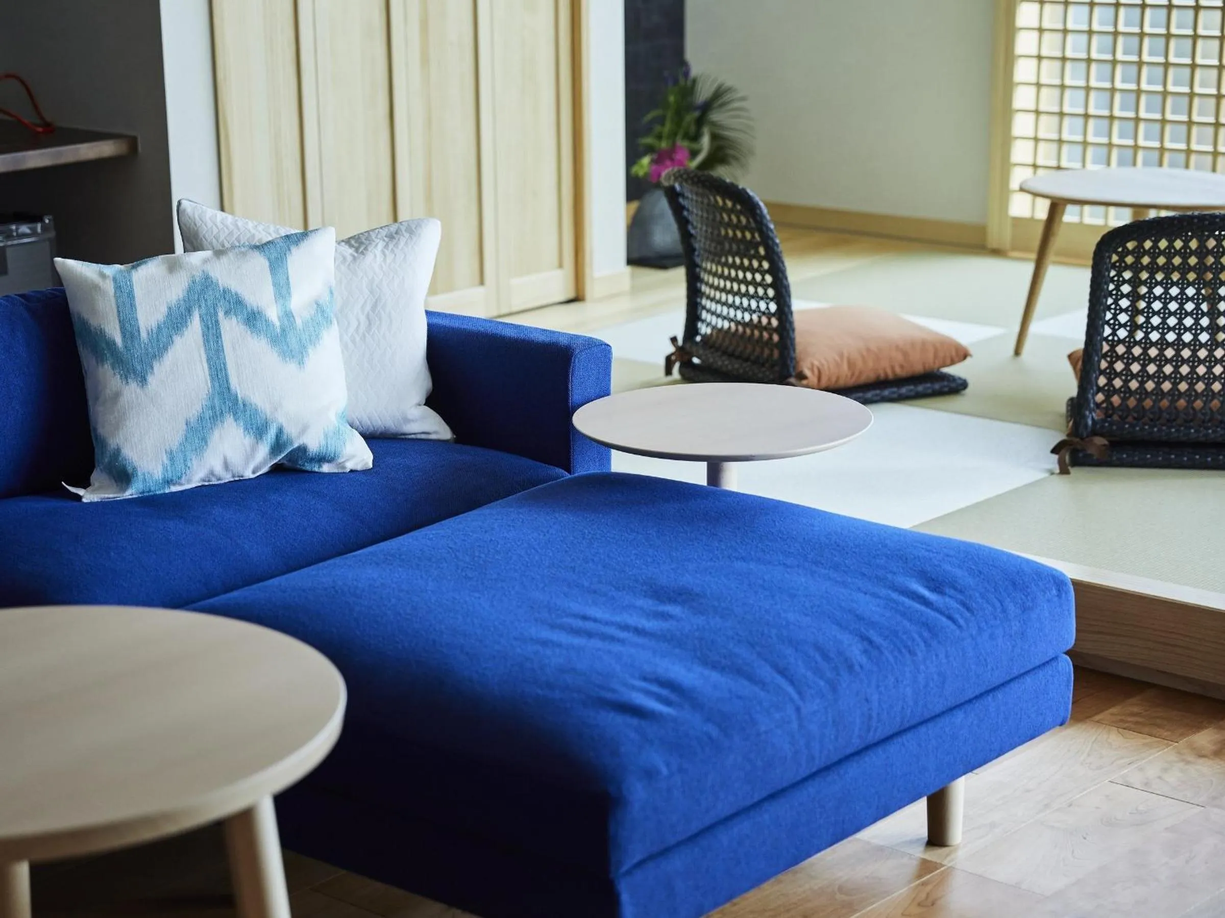 Living room in 宮島離れの宿 IBUKU -Miyajima Hanare no Yado IBUKU-