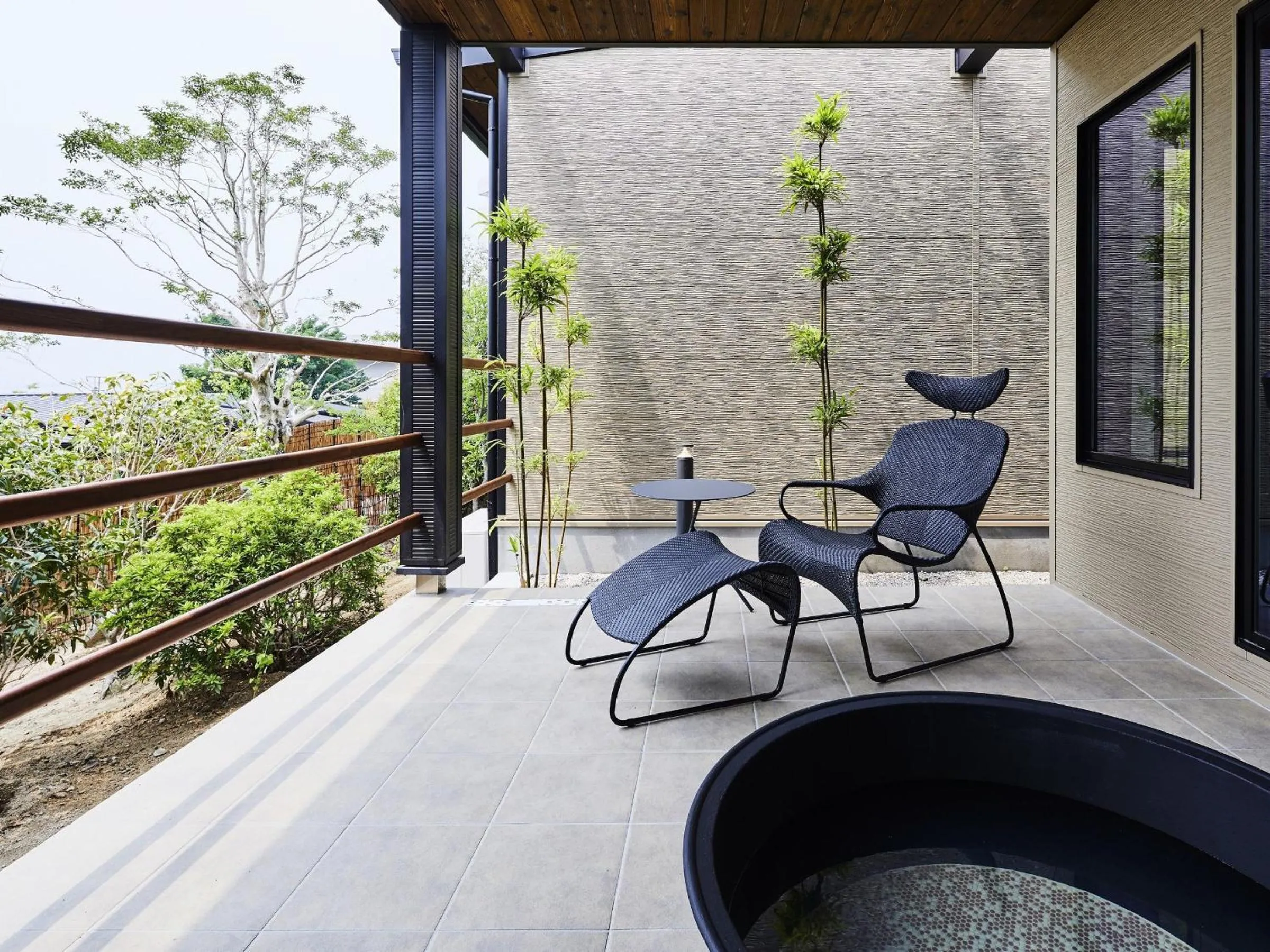 Garden in 宮島離れの宿 IBUKU -Miyajima Hanare no Yado IBUKU-