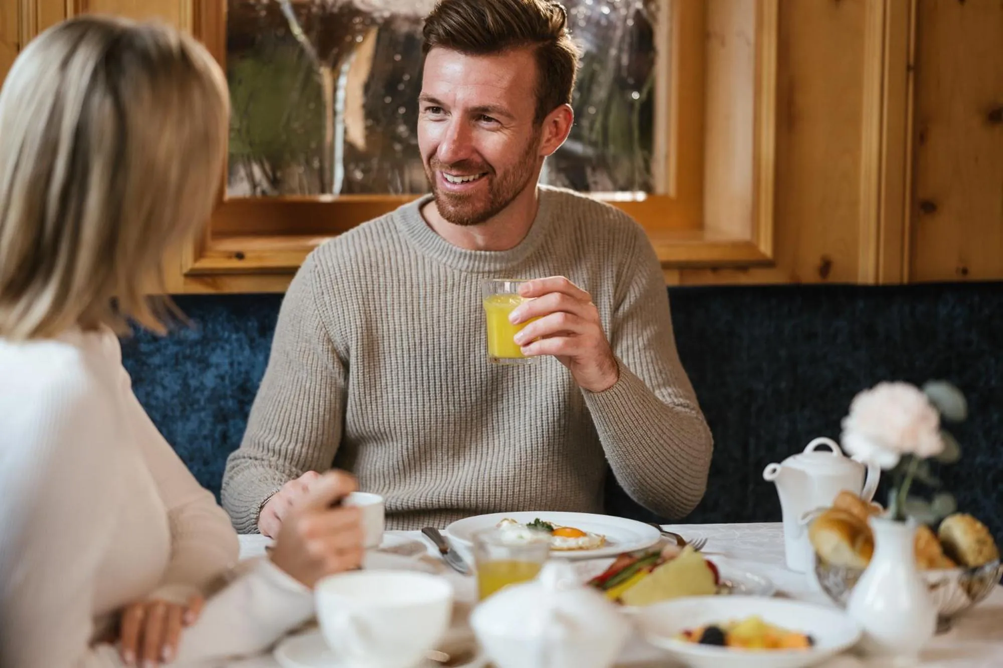 Breakfast in Hotel Seespitz