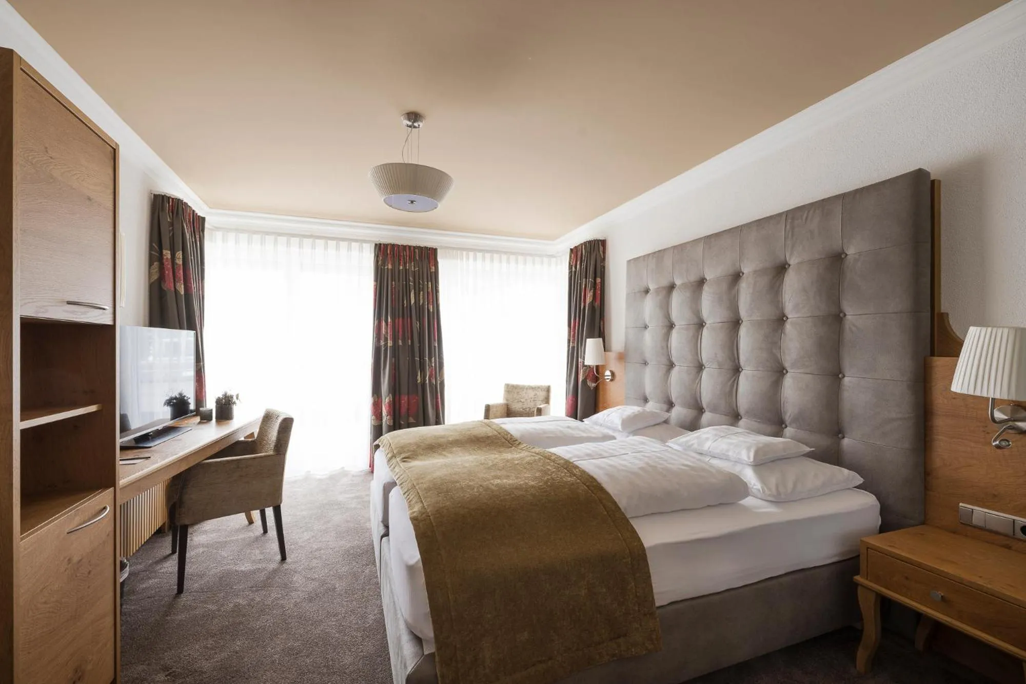 Photo of the whole room, Bed in Hotel Seespitz